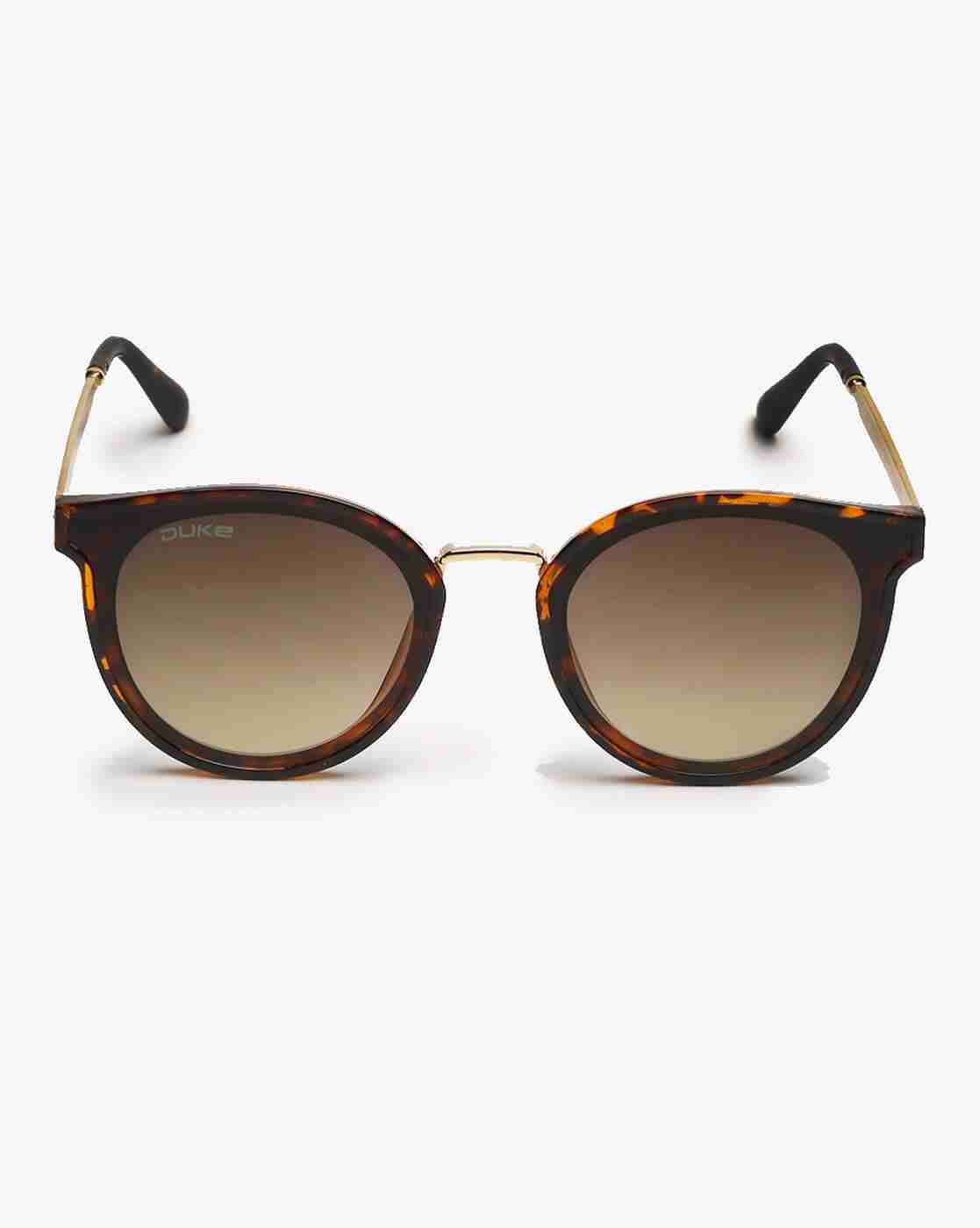 DUKE | 008-C3 Full-Rim UV-Protected Circular Sunglasses|0