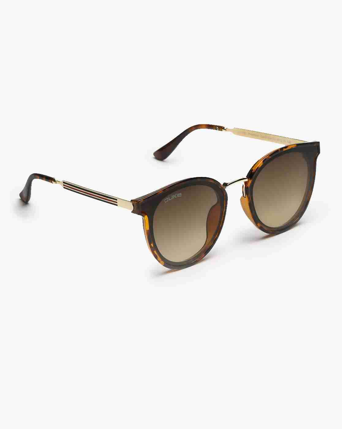 DUKE | 008-C3 Full-Rim UV-Protected Circular Sunglasses|1
