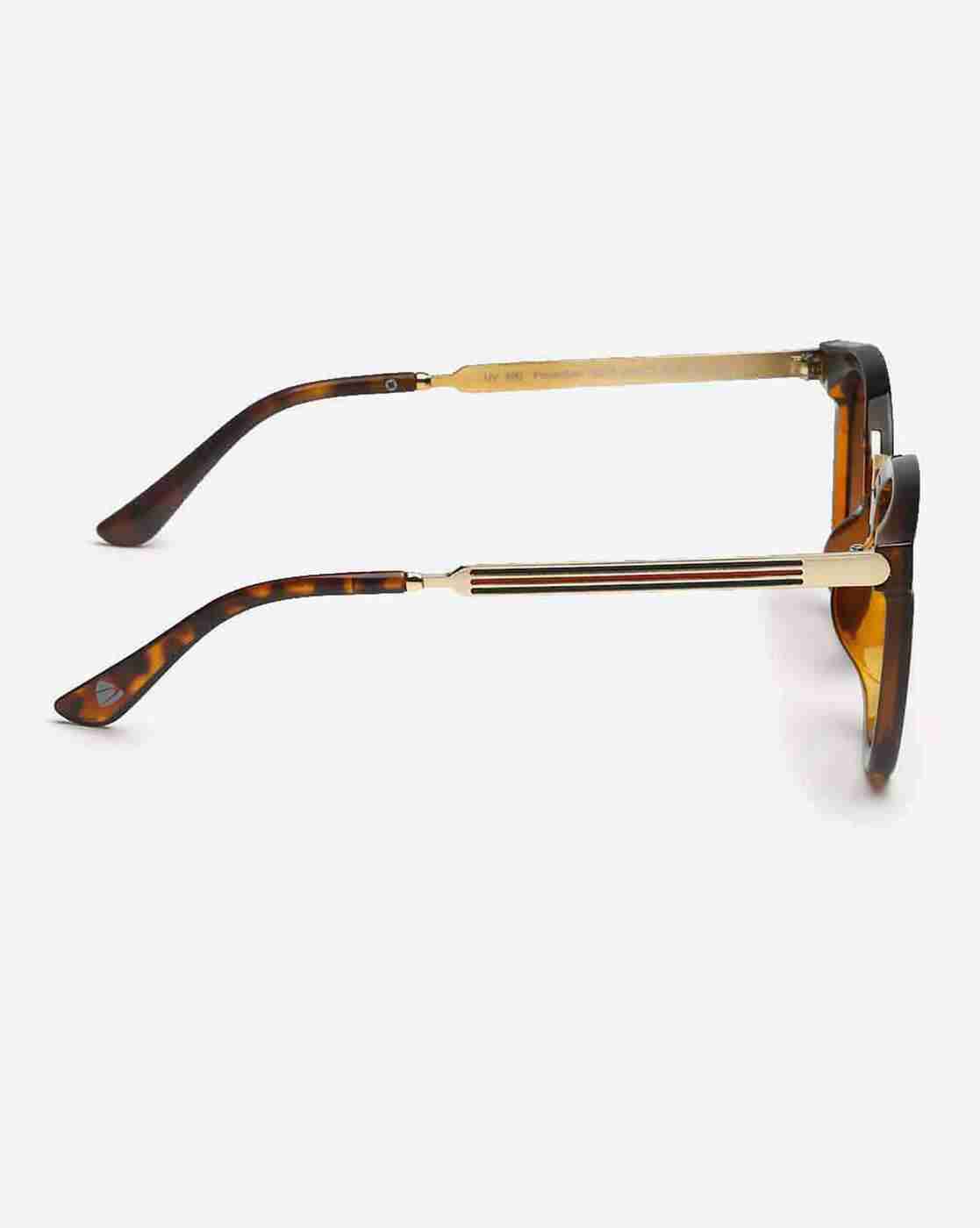 DUKE | 008-C3 Full-Rim UV-Protected Circular Sunglasses|2