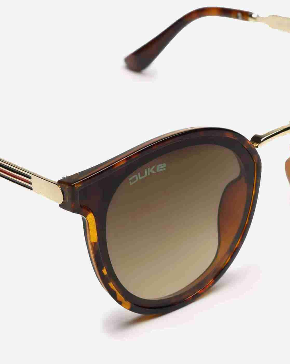 DUKE | 008-C3 Full-Rim UV-Protected Circular Sunglasses|3