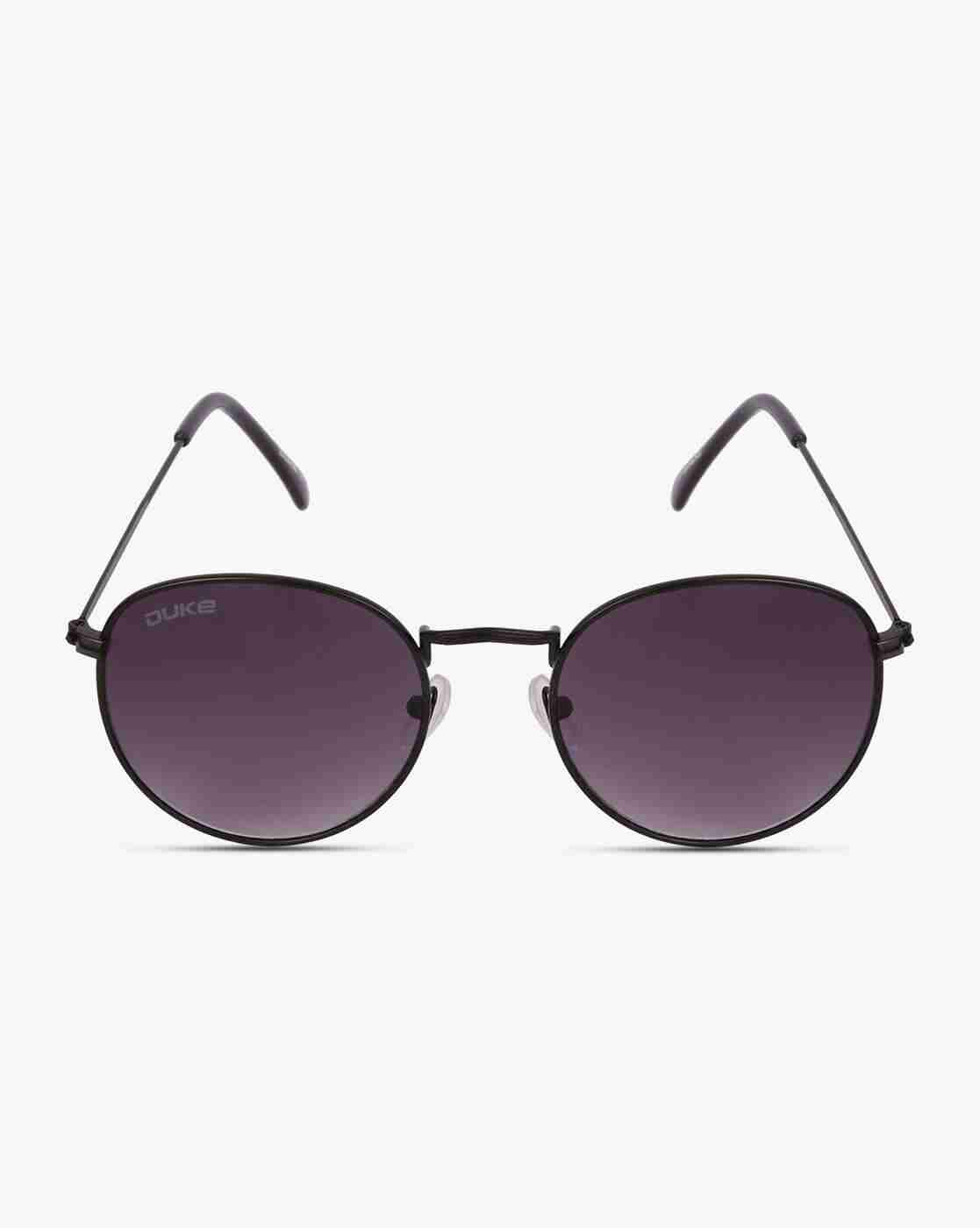 DUKE-A1874-C8 UV-Protected Round Sunglasses