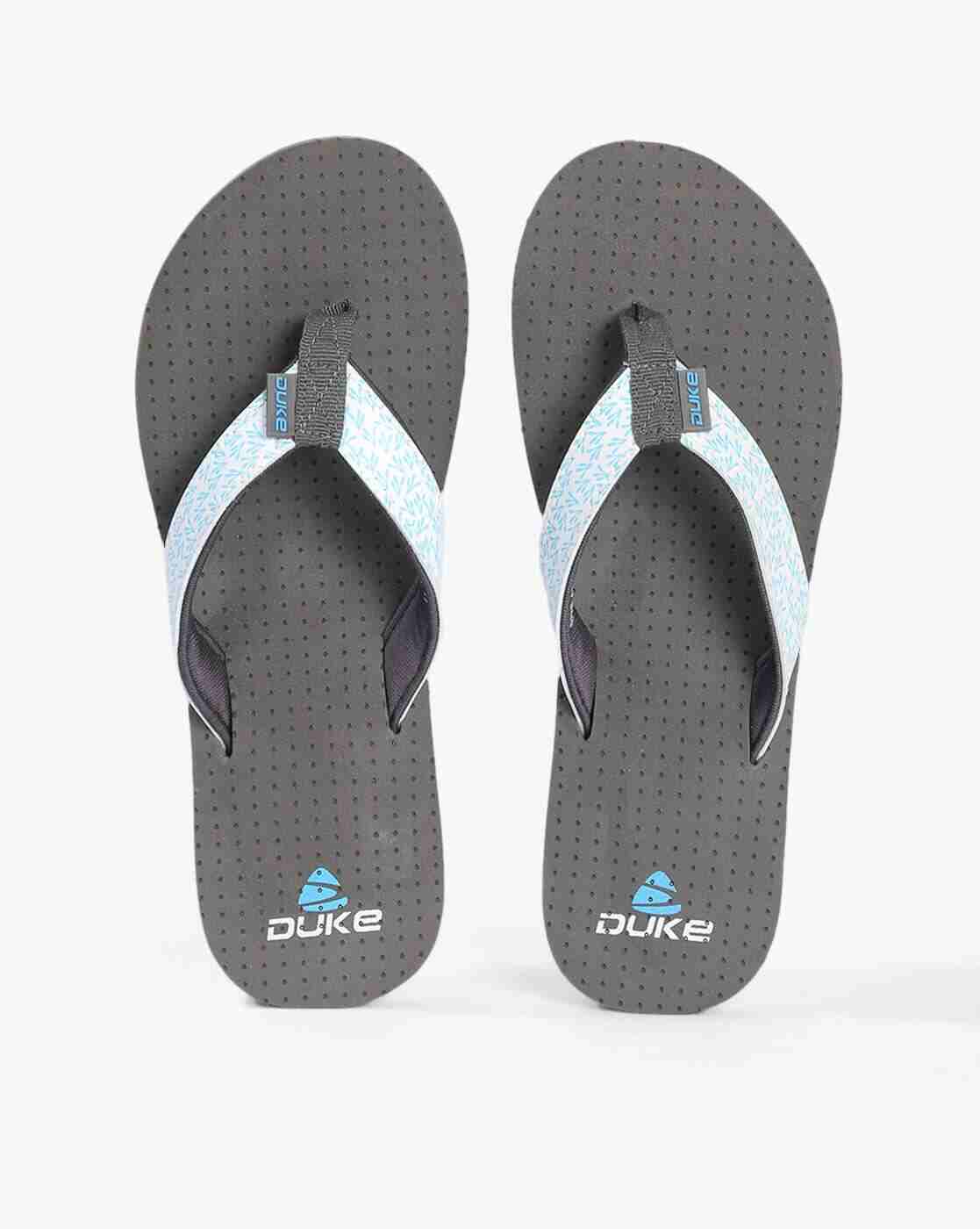 DUKE | Thong-Strap Flip-Flops with Perforations|0