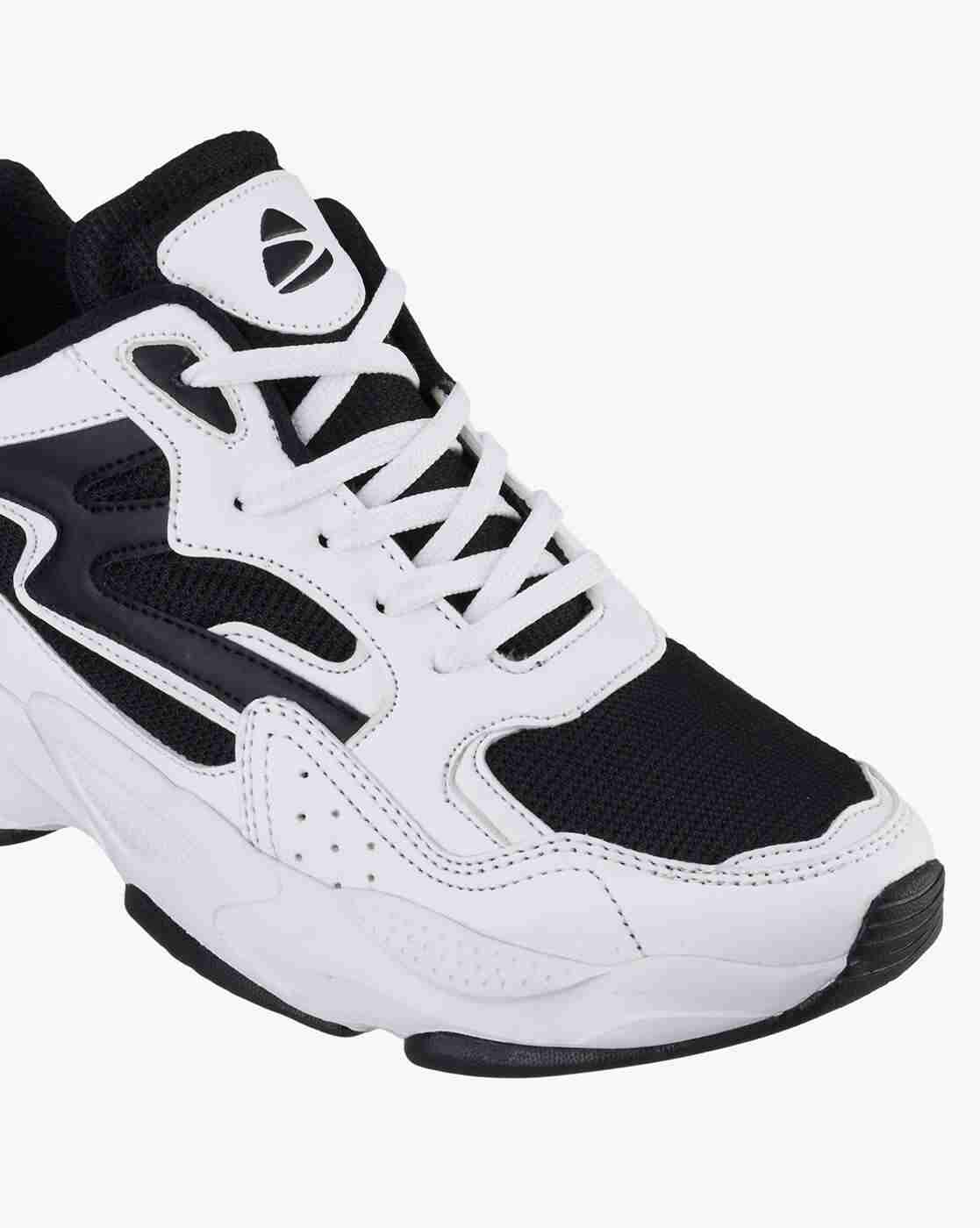 DUKE | Panelled Lace-Up Running Shoes|4