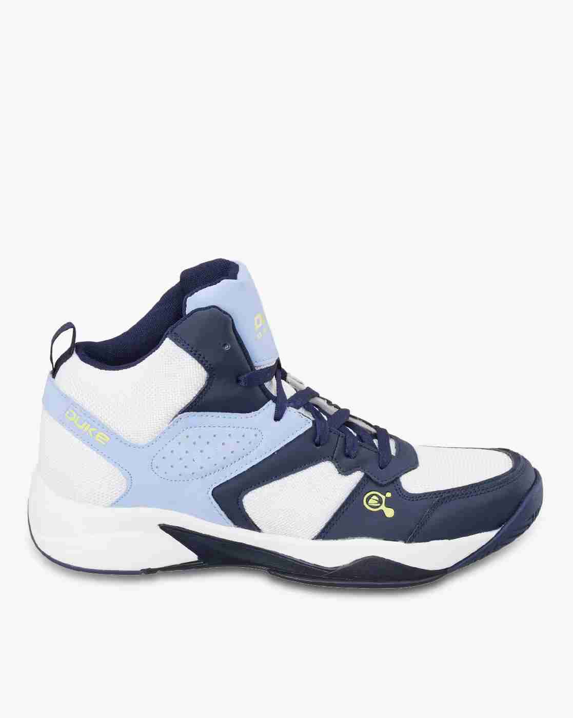 DUKE | Colourblock Mid-Top Lace-Up Running Shoes|0