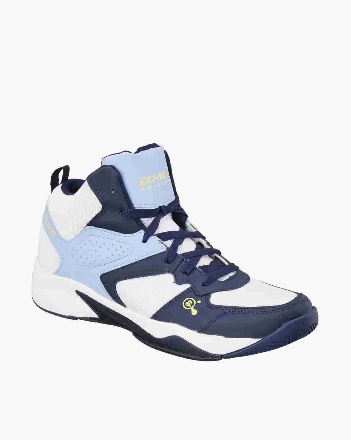 DUKE | Colourblock Mid-Top Lace-Up Running Shoes|1