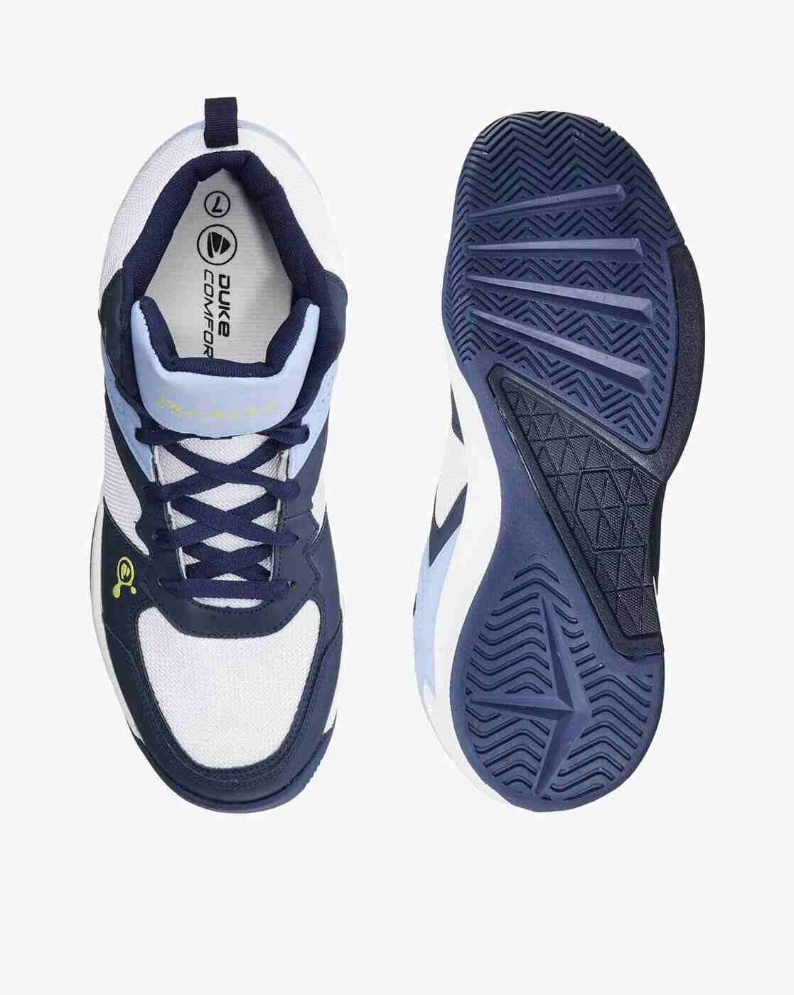 DUKE | Colourblock Mid-Top Lace-Up Running Shoes|3
