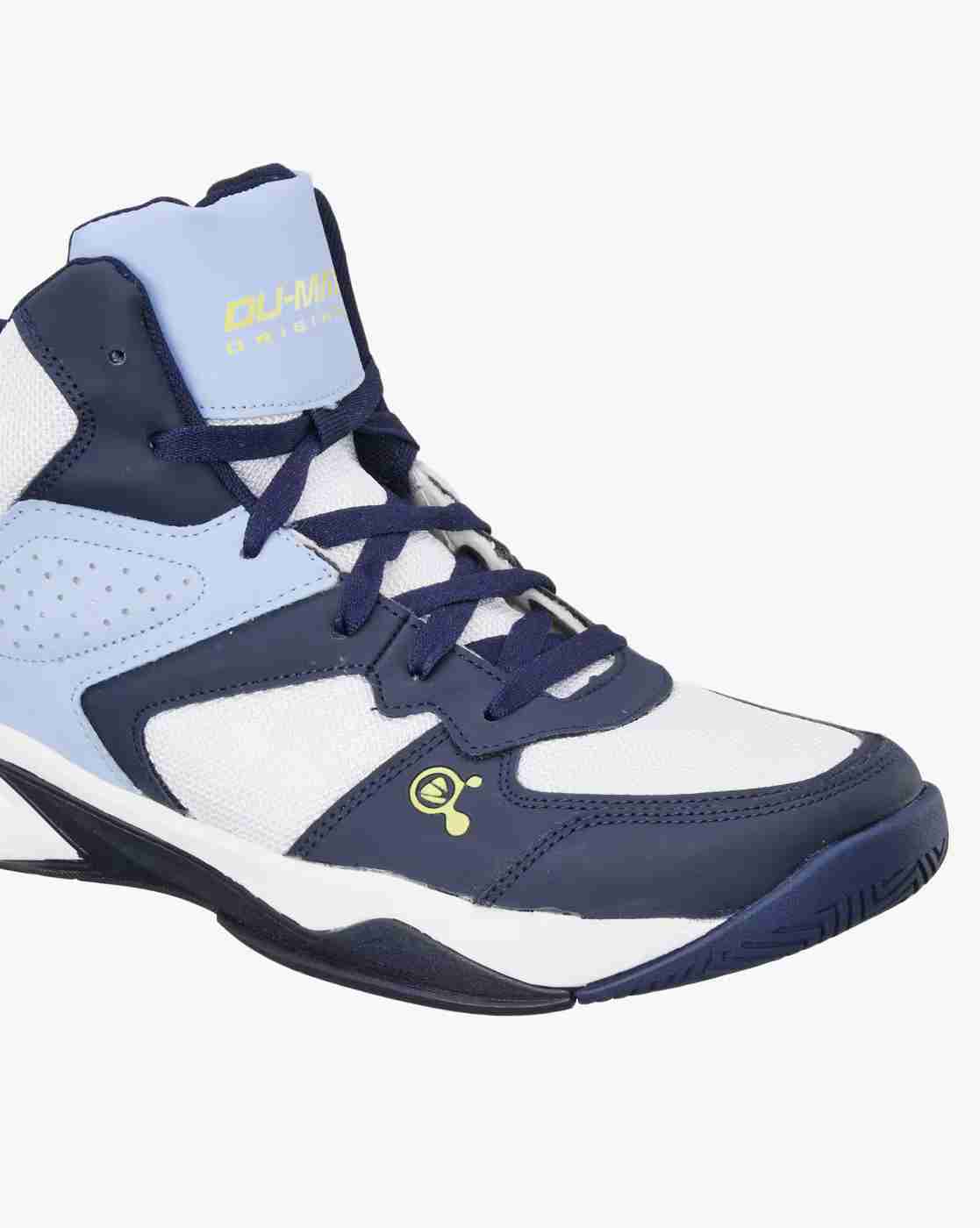 DUKE | Colourblock Mid-Top Lace-Up Running Shoes|4