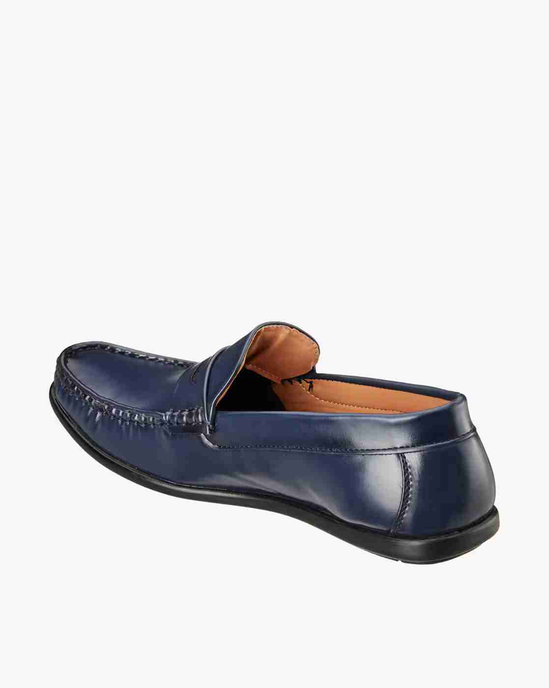 DUKE | Penny Loafers with Mock-Stitch Upper|3