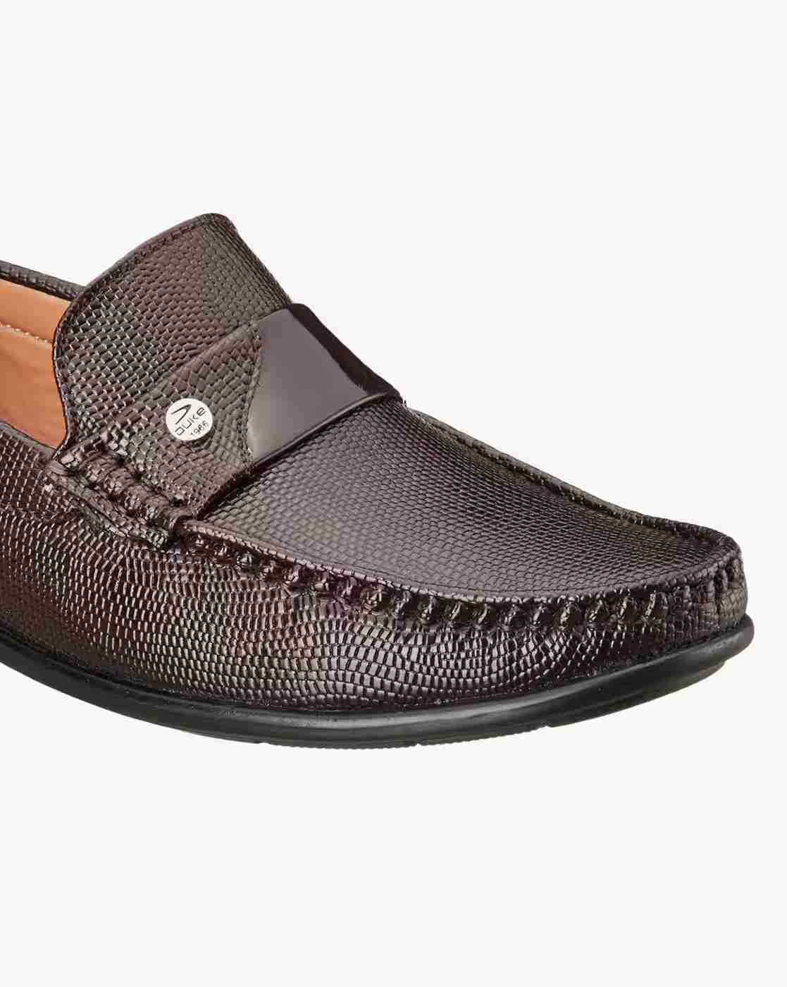 DUKE | Reptilian Patterned Loafers|5