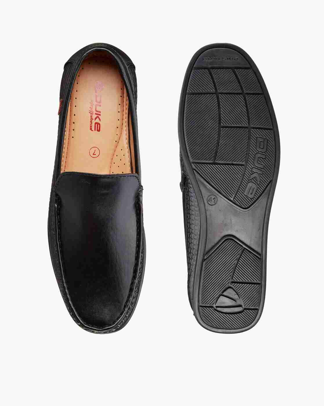 DUKE | Croc-Embossed Loafers|4