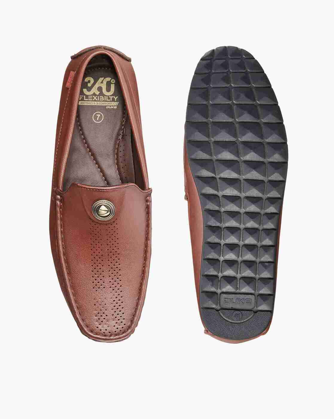 DUKE | Low-Top Loafers with Metal Accent|4