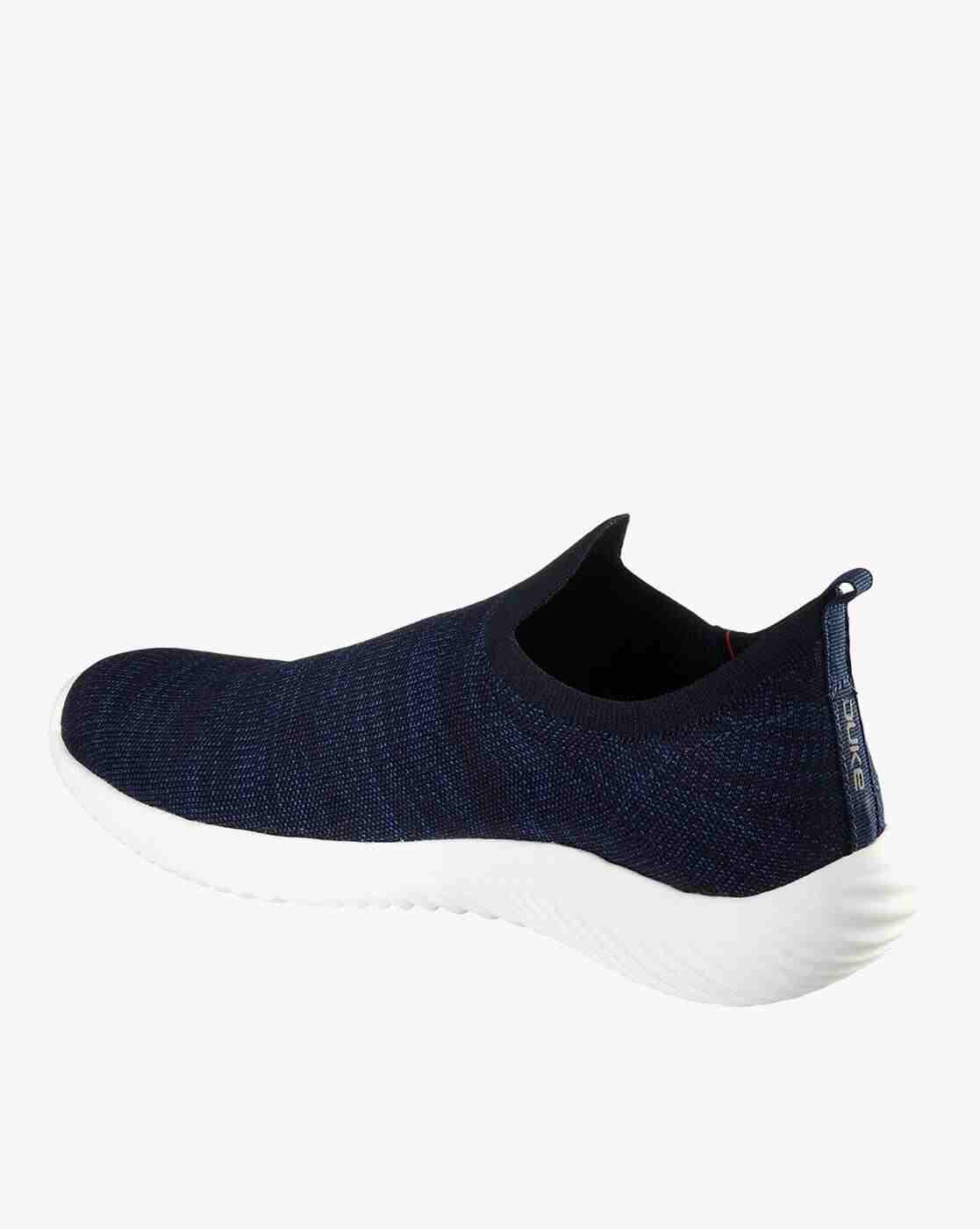 DUKE | Striped Slip-On Running Shoes with Pull-Up Tab|2