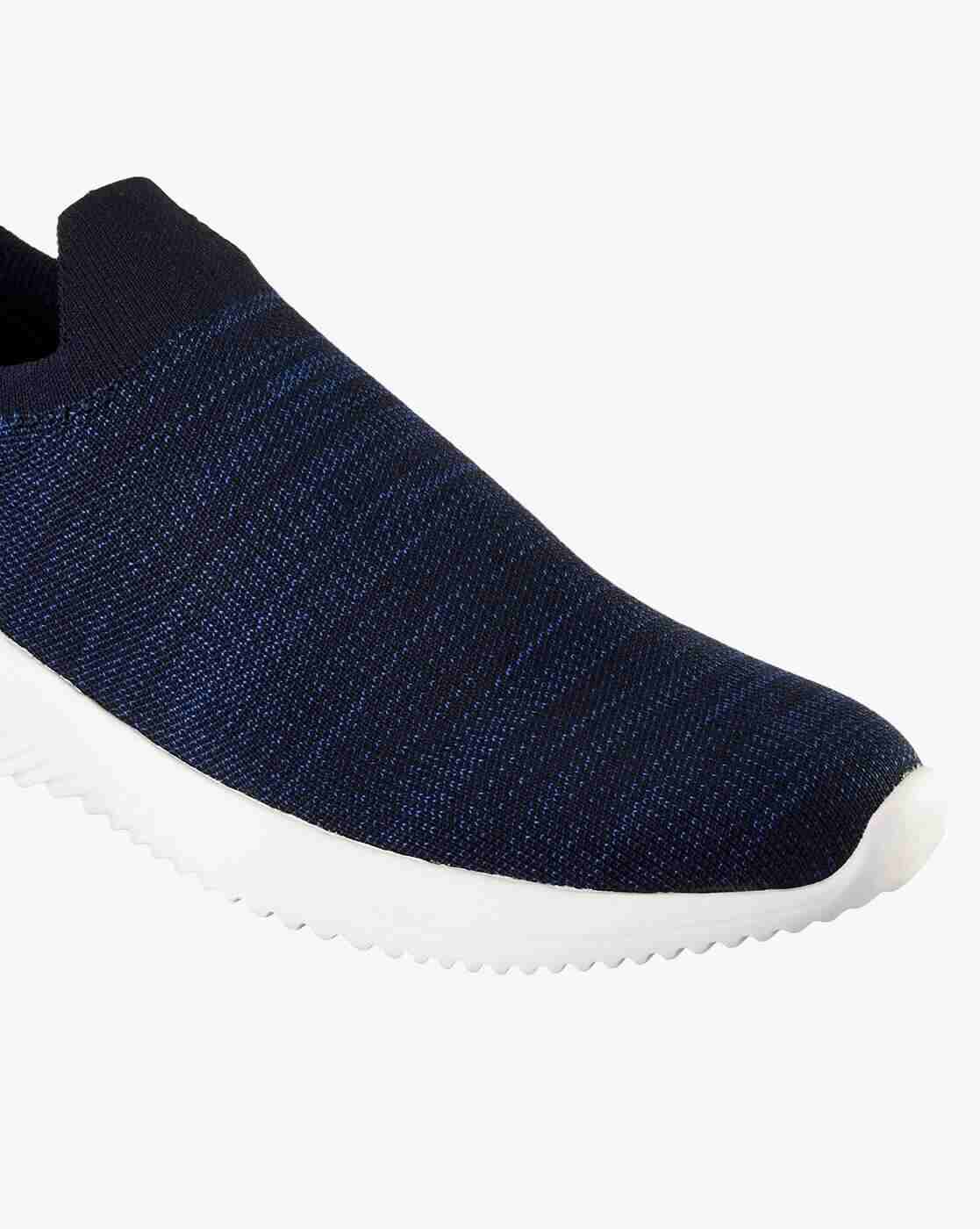 DUKE | Striped Slip-On Running Shoes with Pull-Up Tab|4