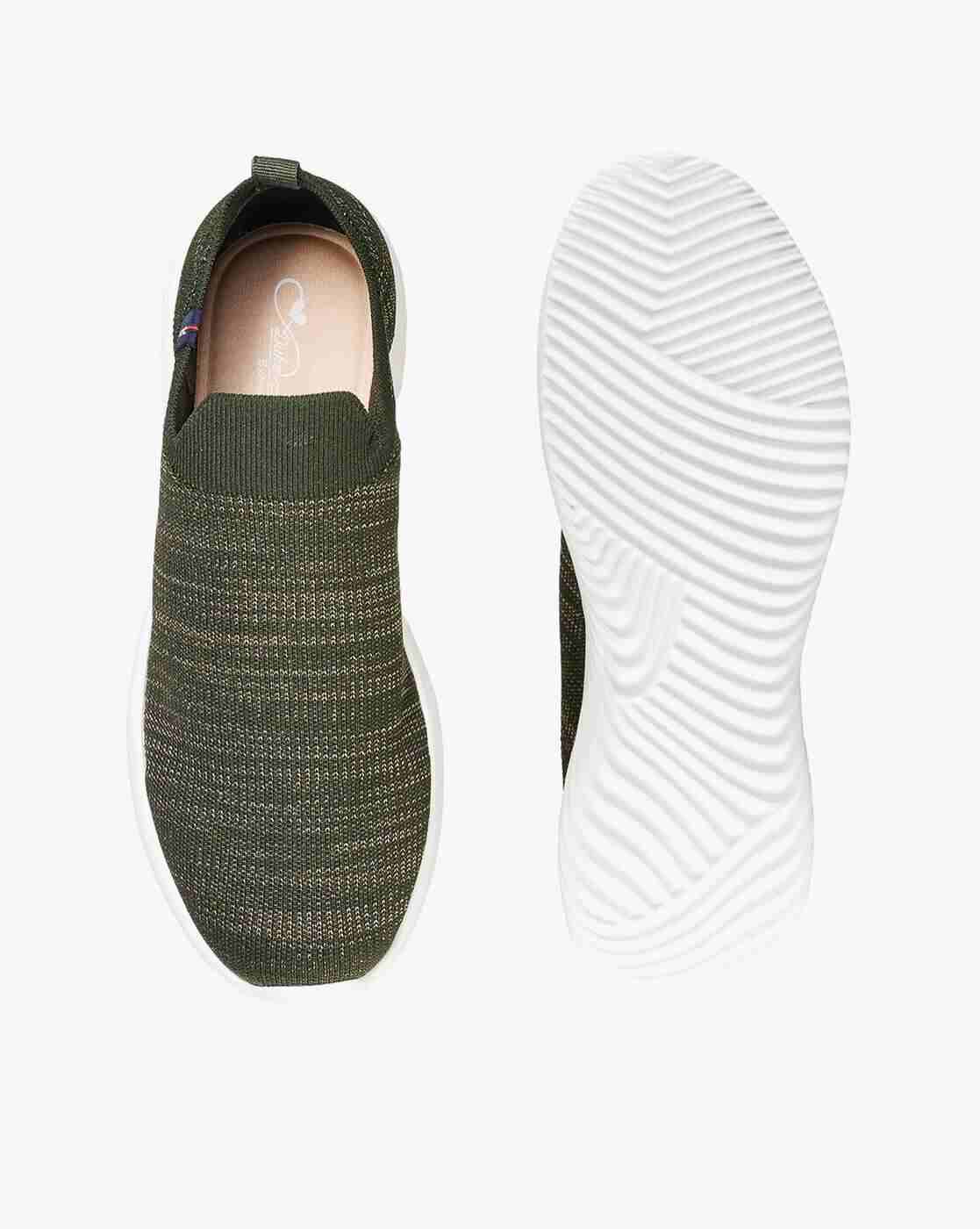 DUKE | Striped Slip-On Running Shoes with Pull-Up Tab|3