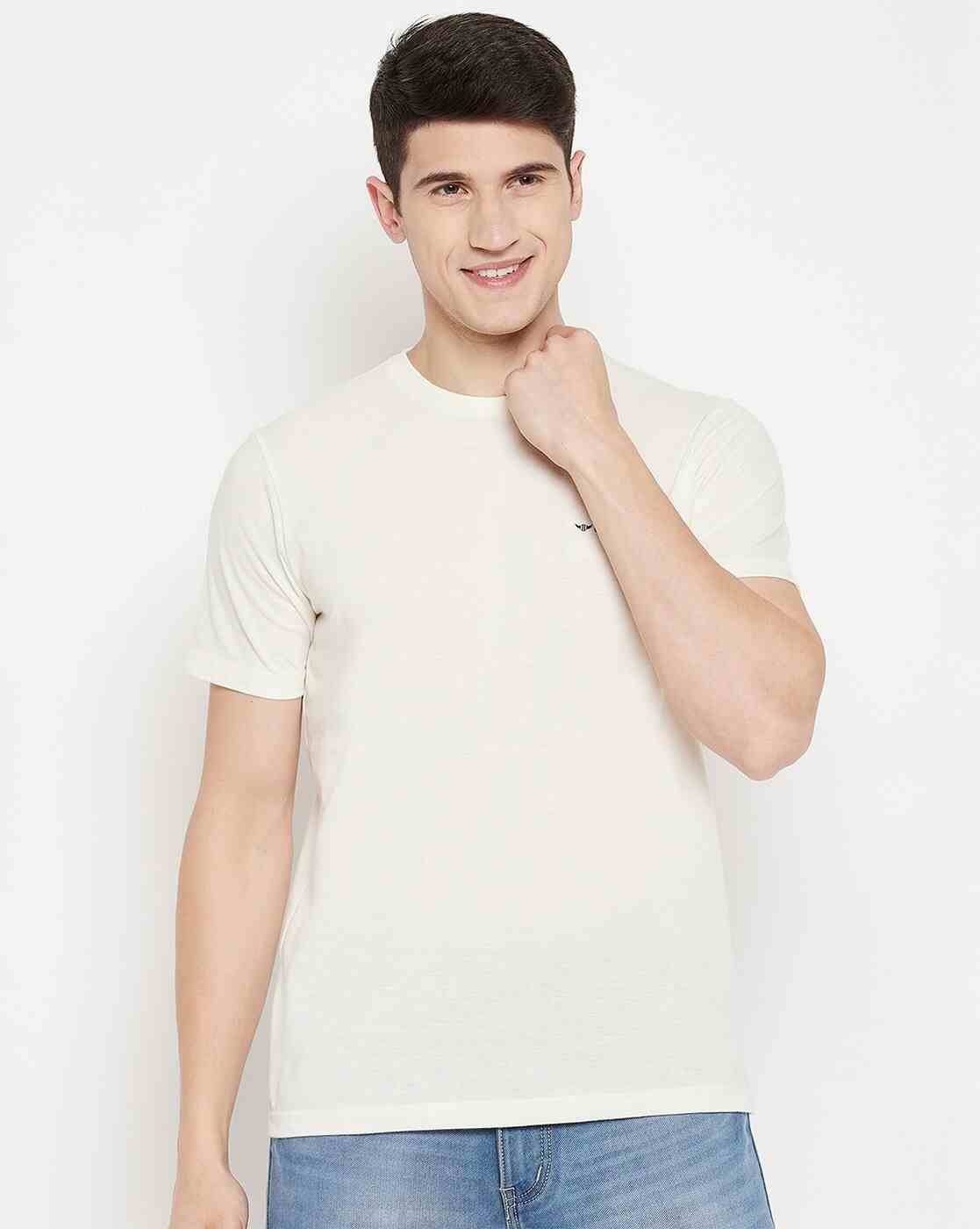 DUKE | Pack of 3 Slim Fit Crew-Neck T-shirt|2