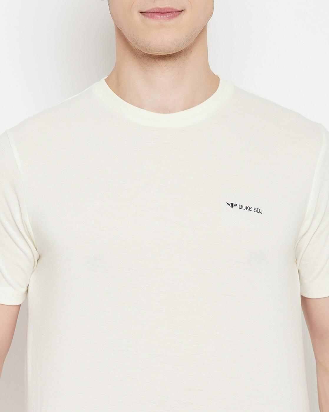 DUKE | Pack of 3 Slim Fit Crew-Neck T-shirt|7