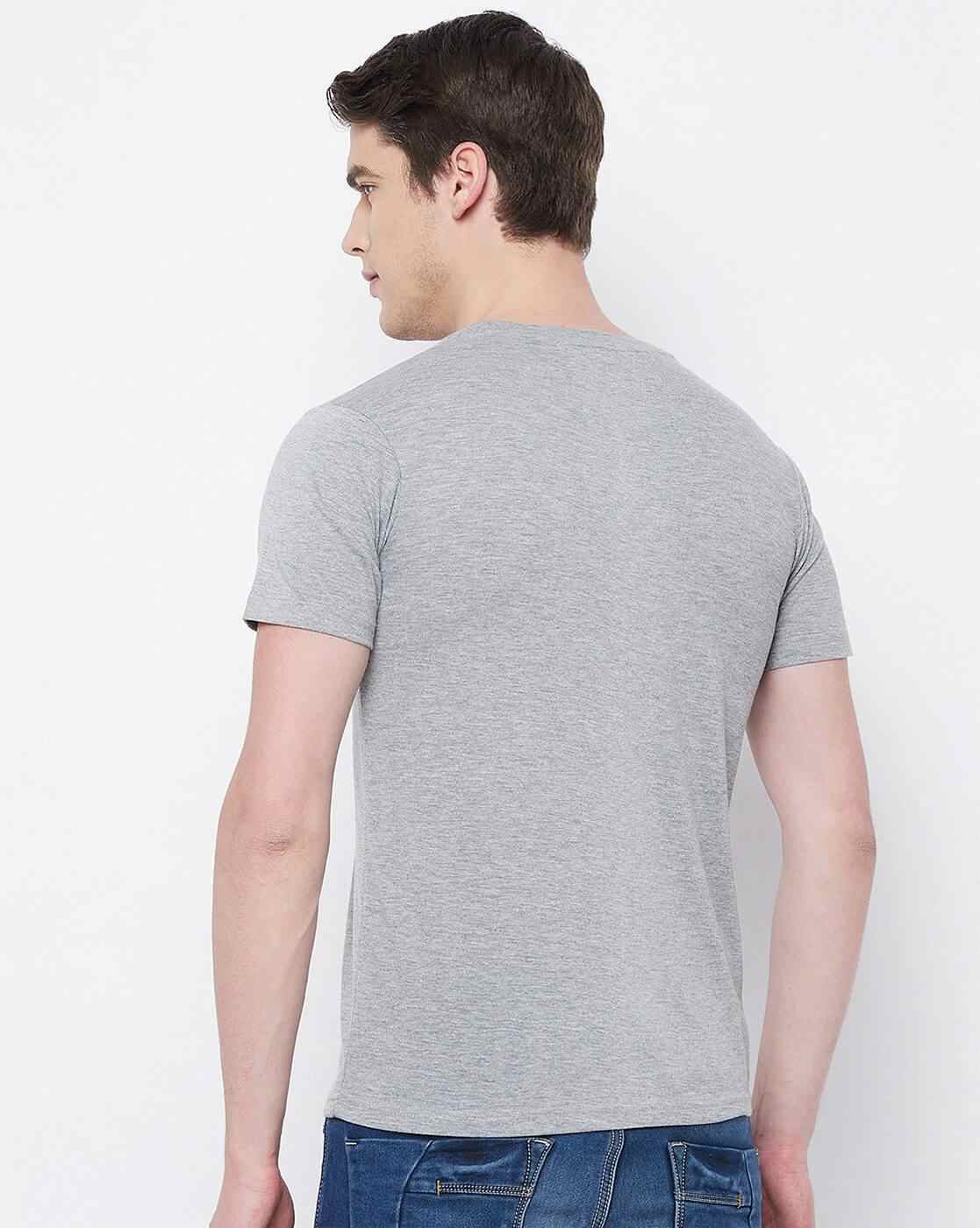 DUKE | Typographic Print Slim Fit Crew-Neck T-shirt|5
