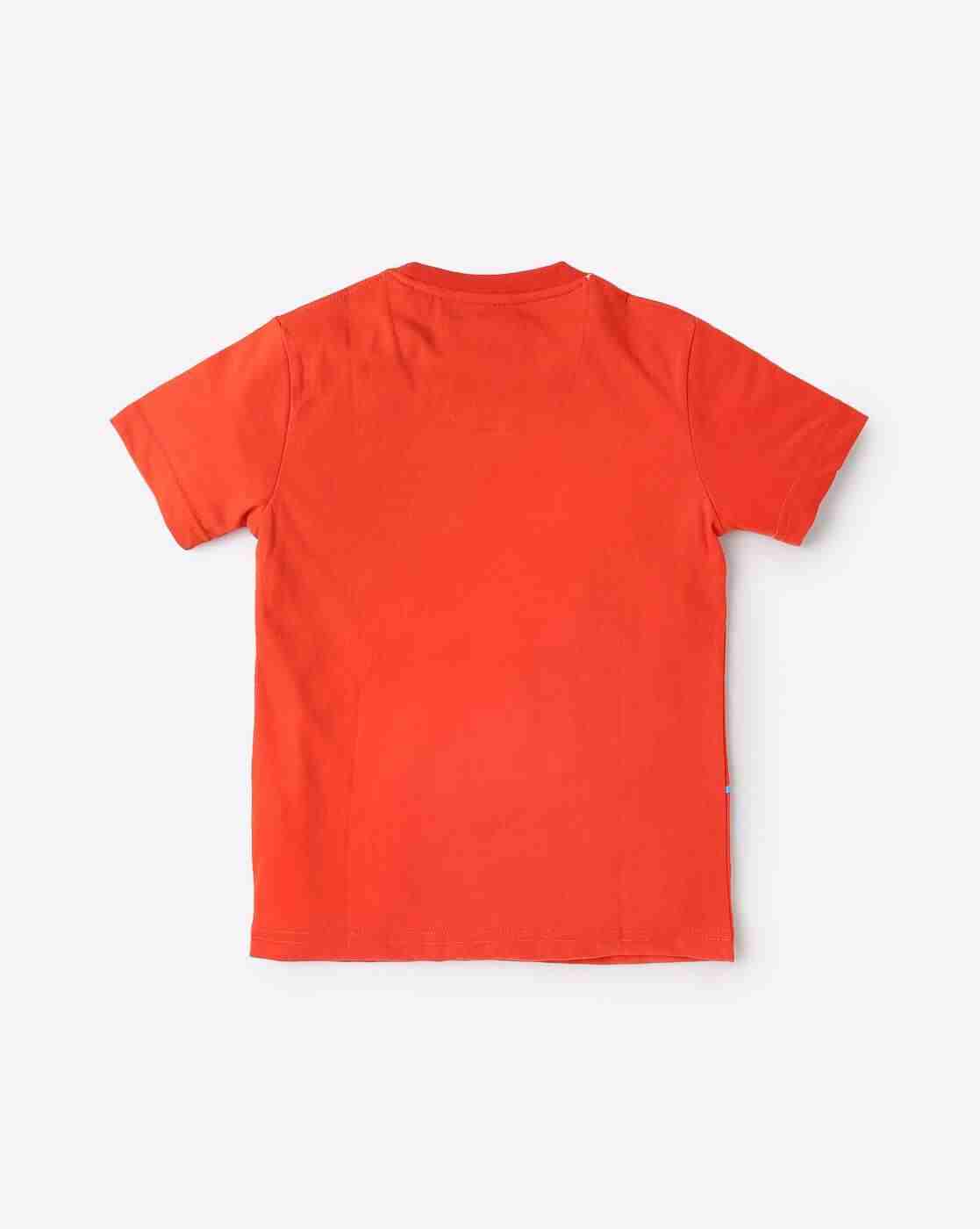 DUKE | Typographic Print Crew-Neck T-shirt|1