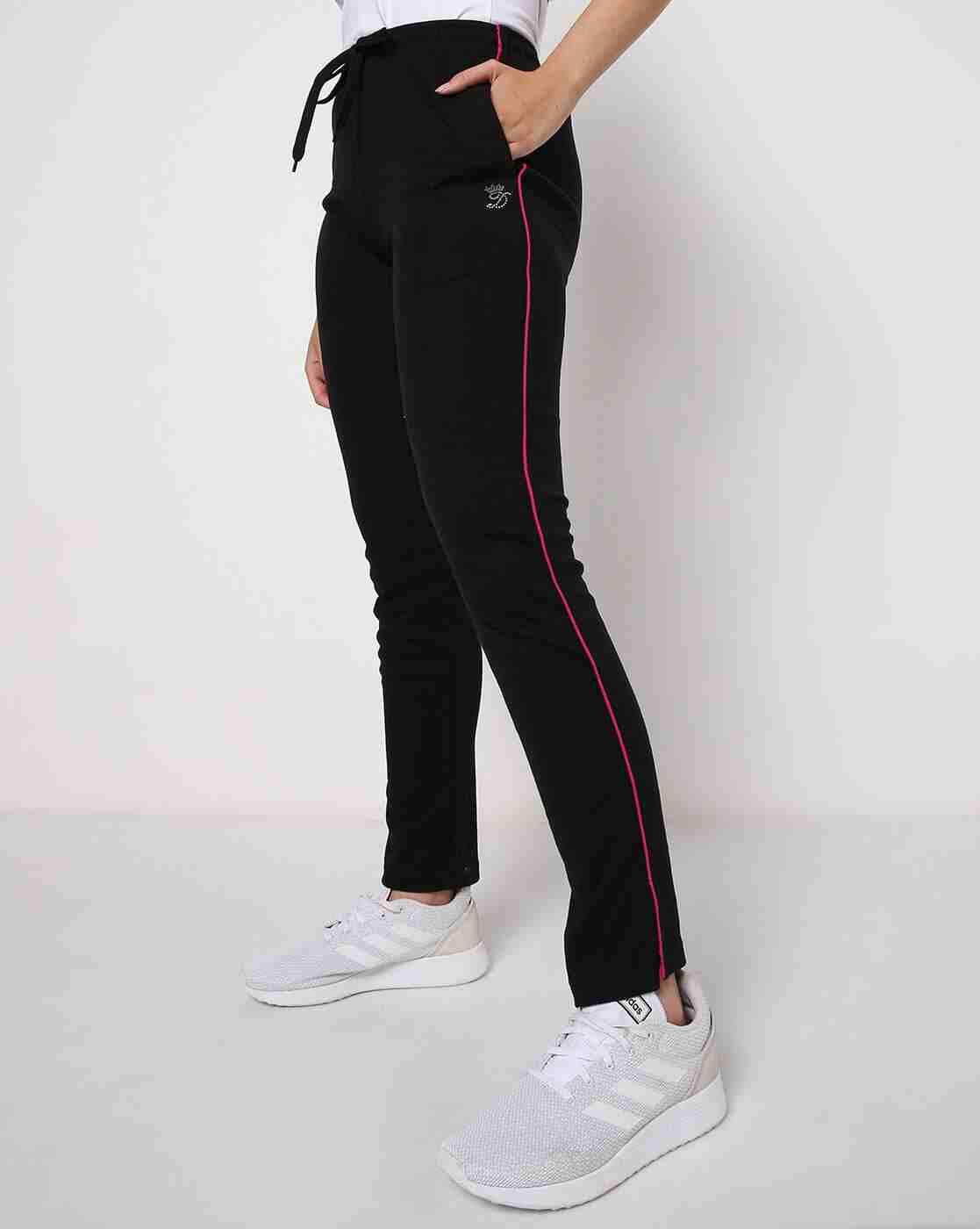 Straight Track Pants with Insert Pockets