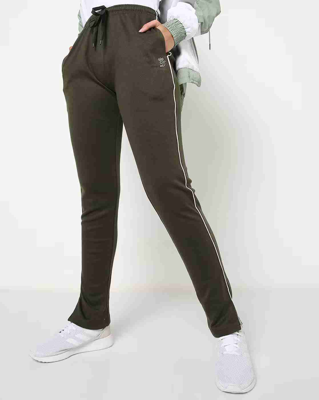 Straight Track Pants with Insert Pockets