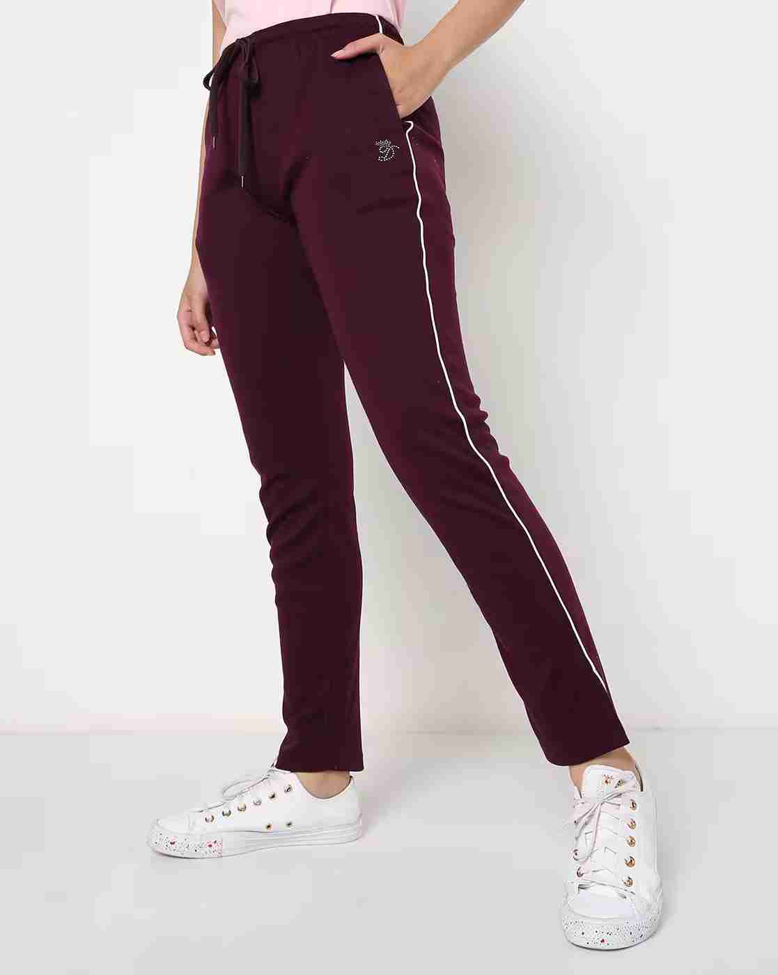 Straight Track Pants with Insert Pockets