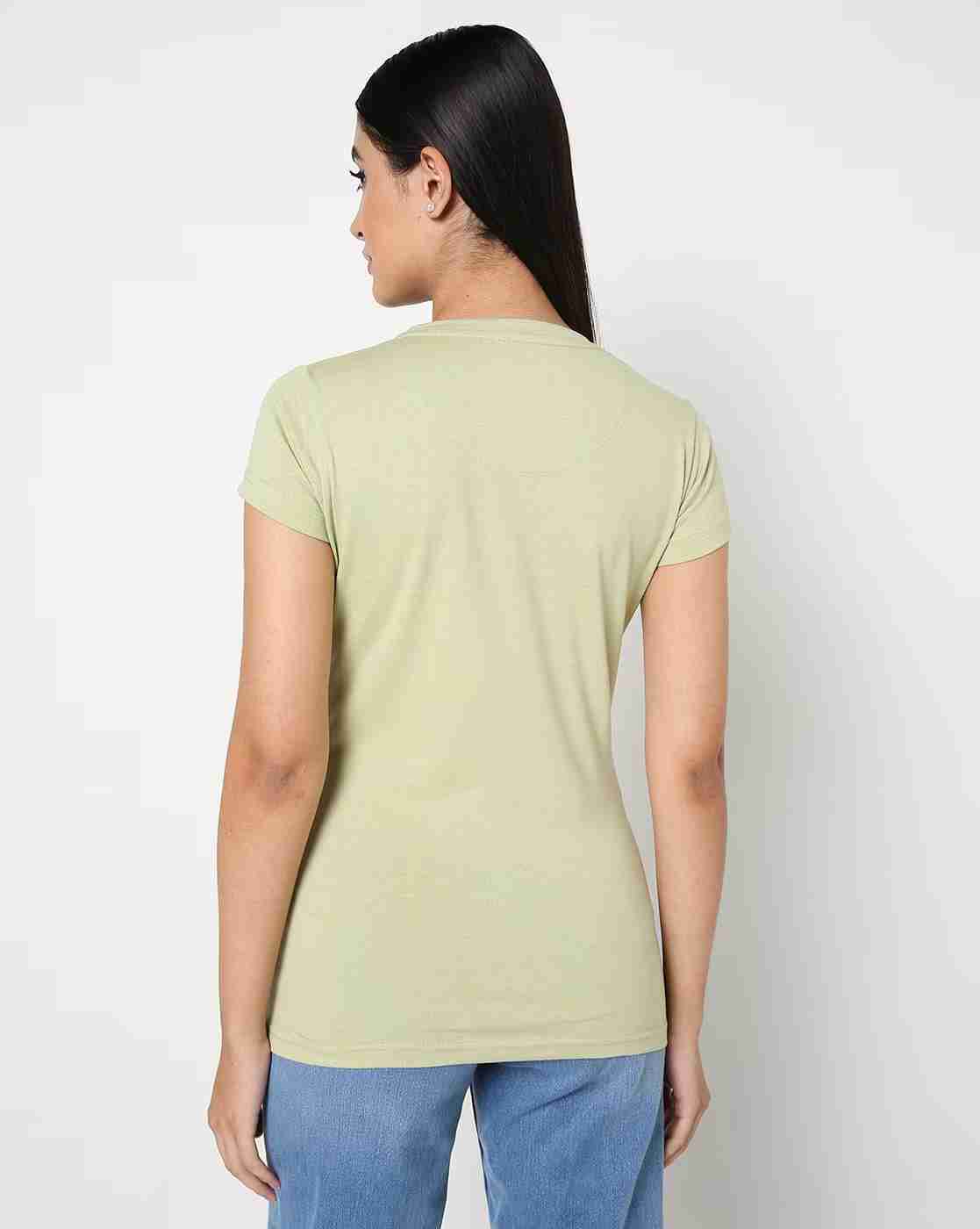DUKE | Typographic Print Slim Fit Round-Neck Top|1