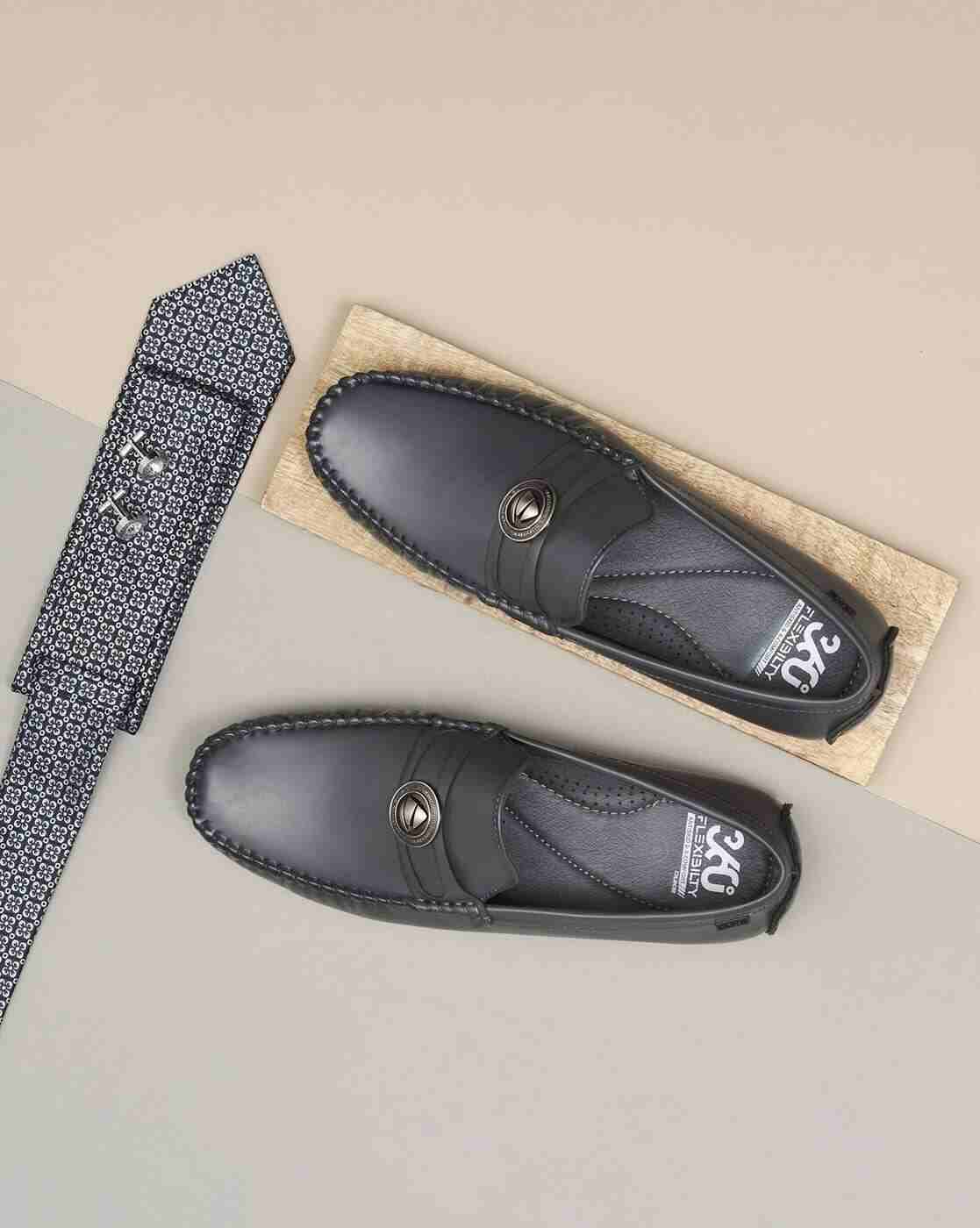 DUKE | Low-Top Loafers with Metallic Accent|0