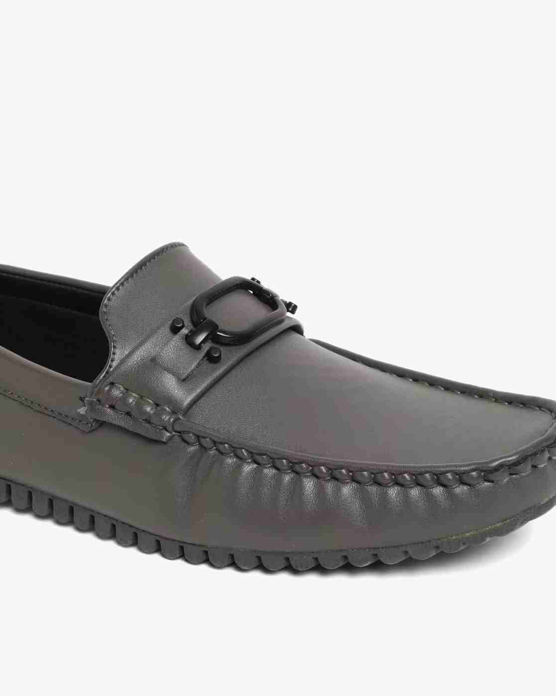 DUKE | Slip-On Loafers with Metal Accent|4