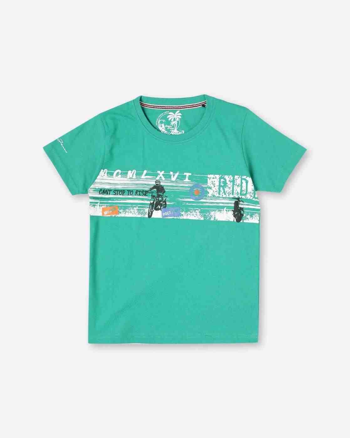 Graphic Print Crew-Neck T-Shirt