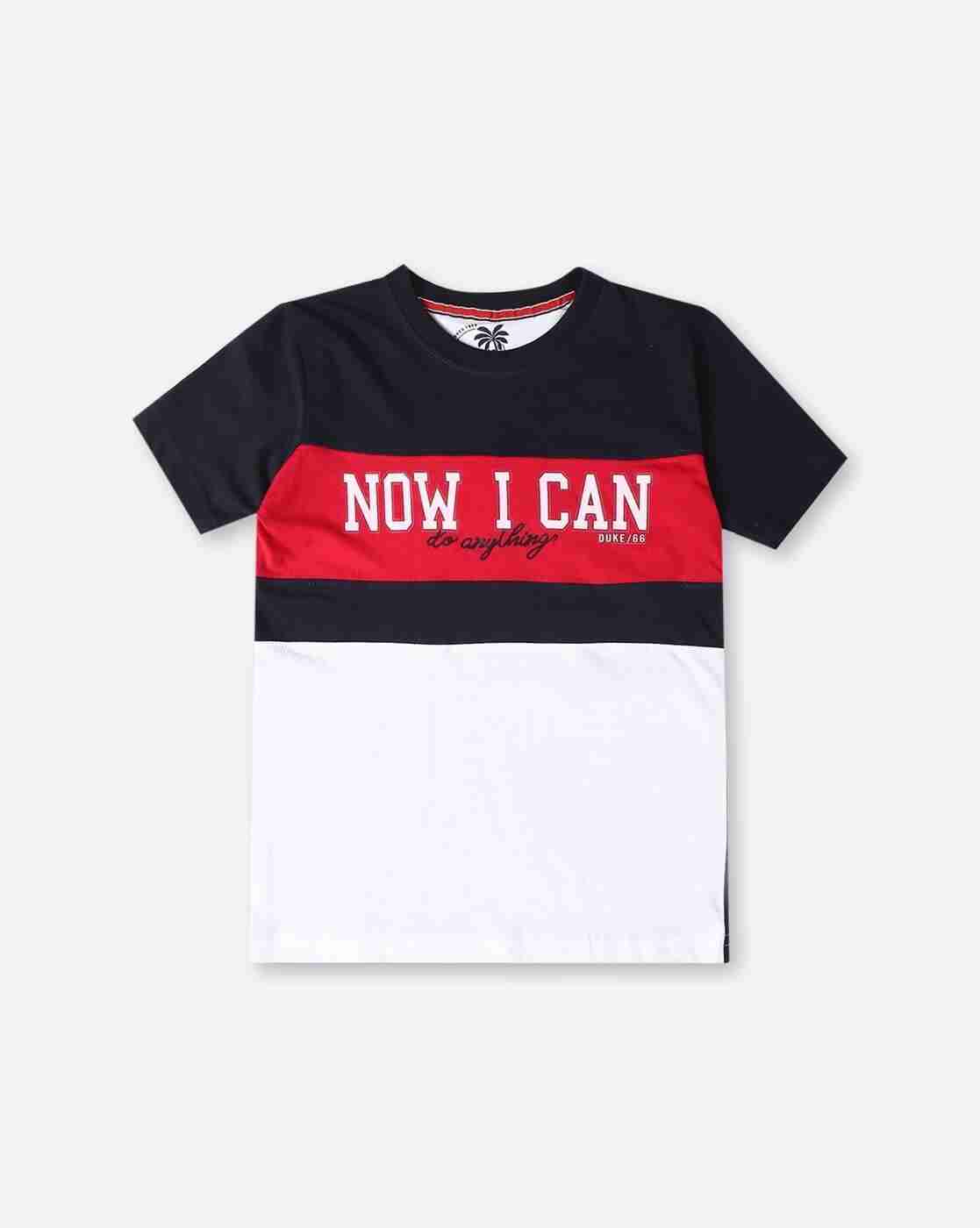 DUKE | Colourblock Crew-Neck T-shirt|0