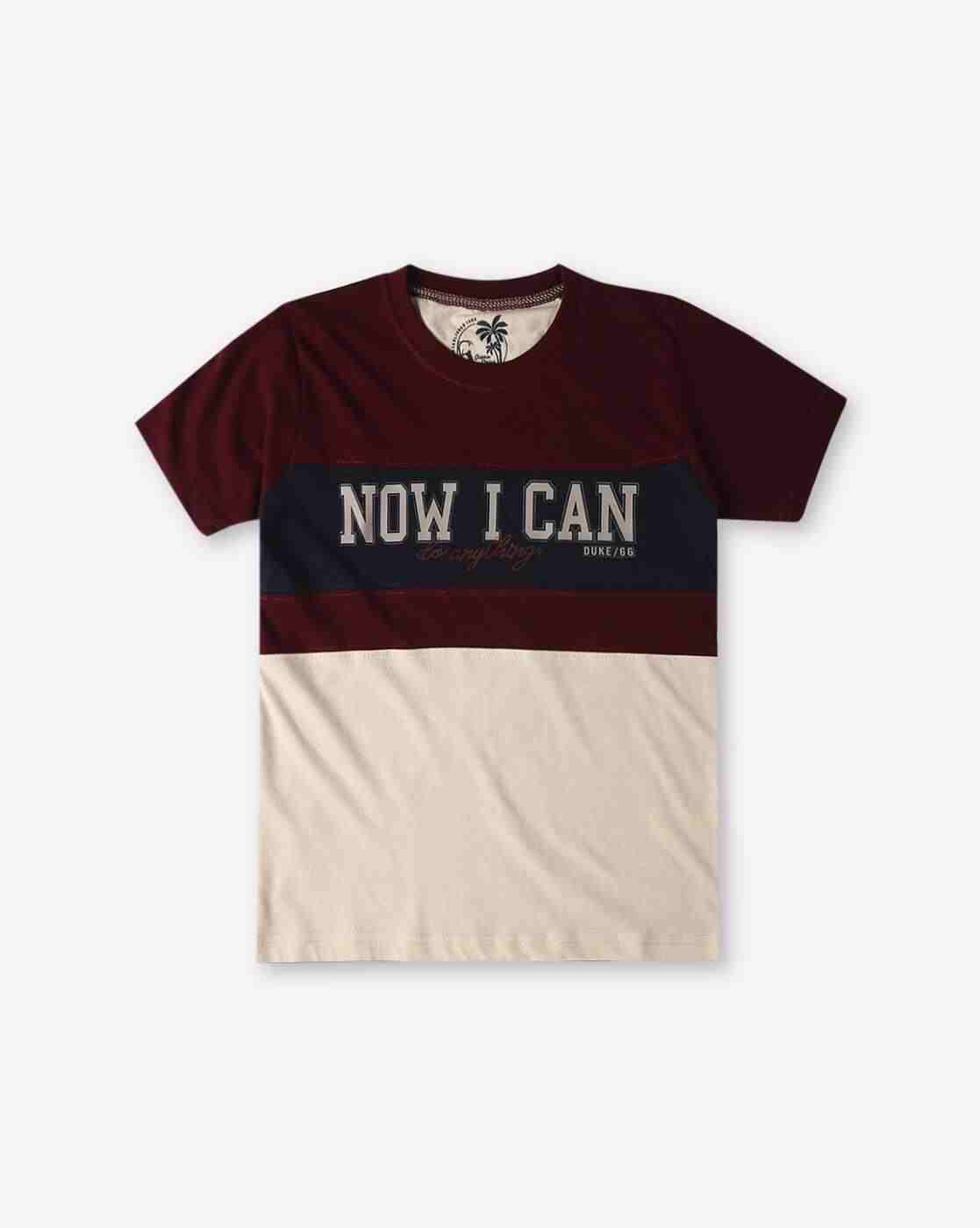 Colourblock Crew-Neck T-shirt