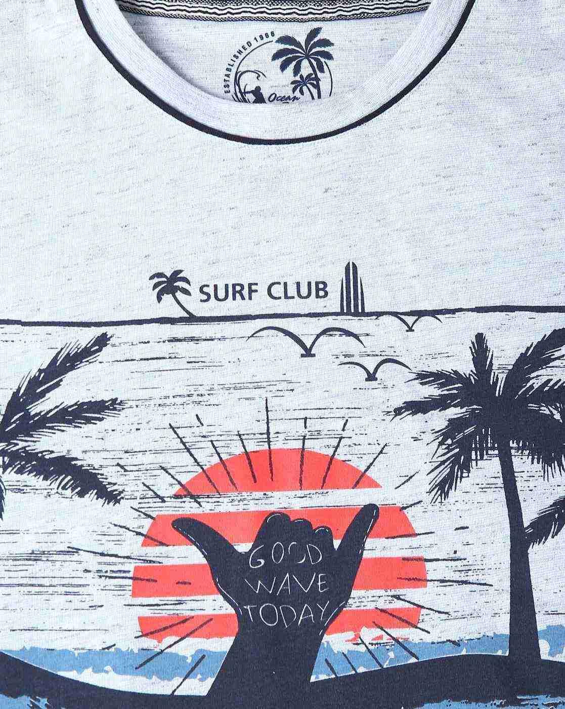 DUKE | Graphic Print Crew-Neck T-shirt|2