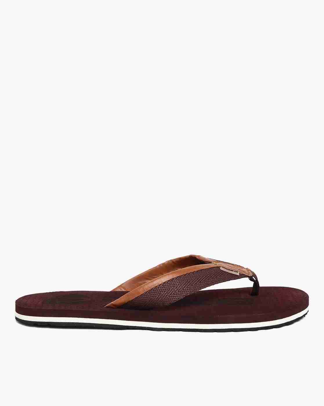 DUKE | Textured Thong-Strap Flip-Flops|0