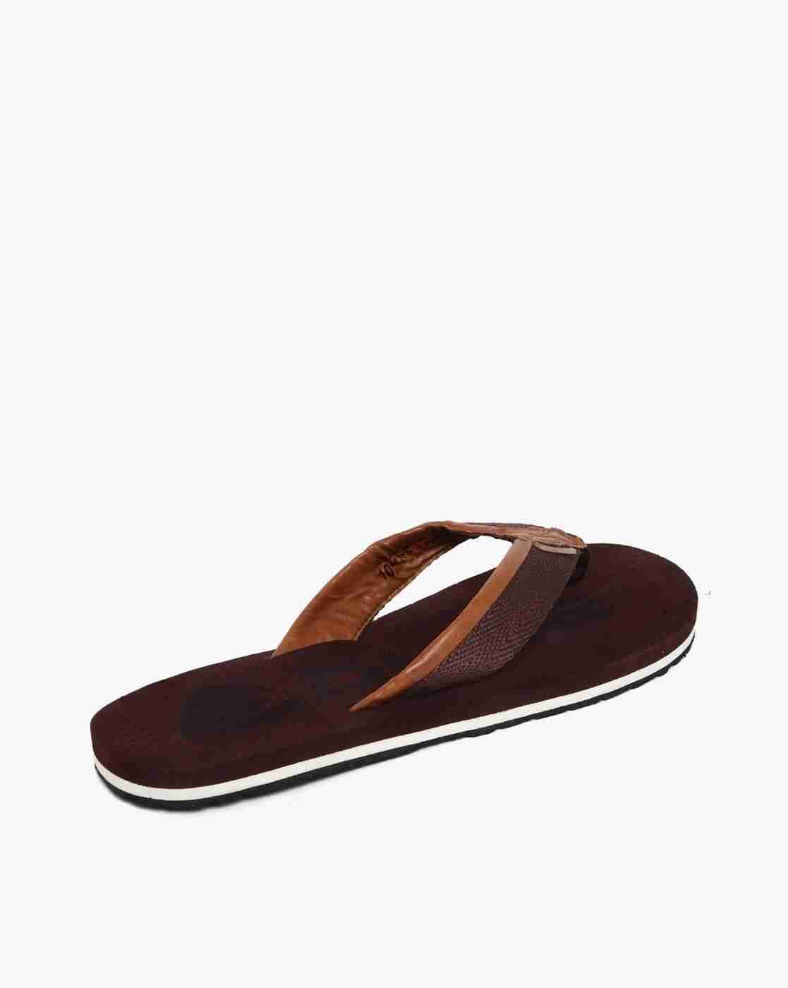 DUKE | Textured Thong-Strap Flip-Flops|2