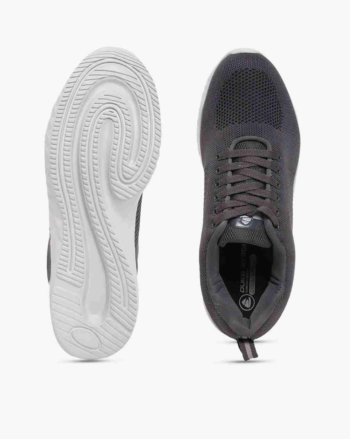DUKE | Knitted Lace-Up Running Shoes|4