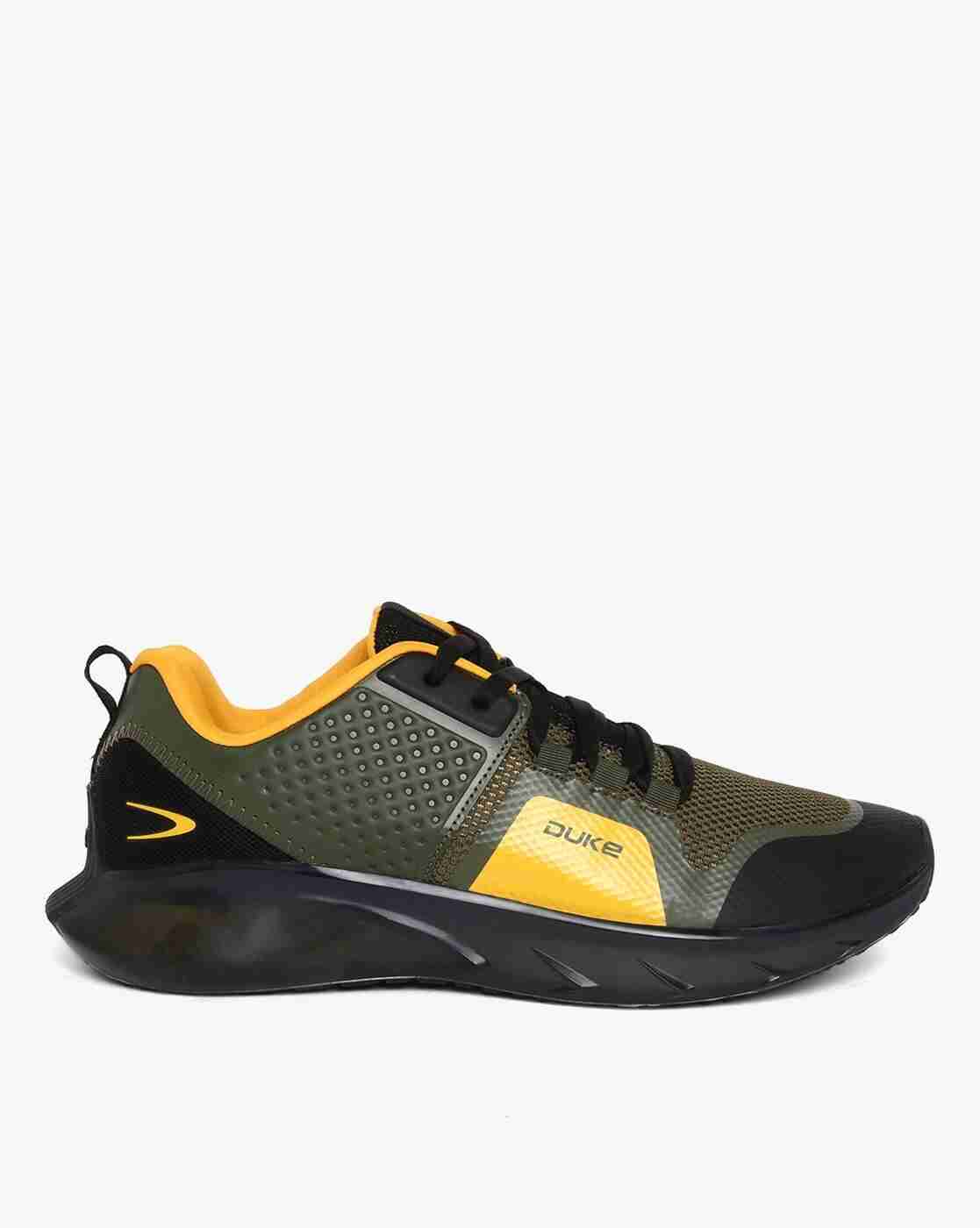 Colourblock Lace-Up Running Shoes