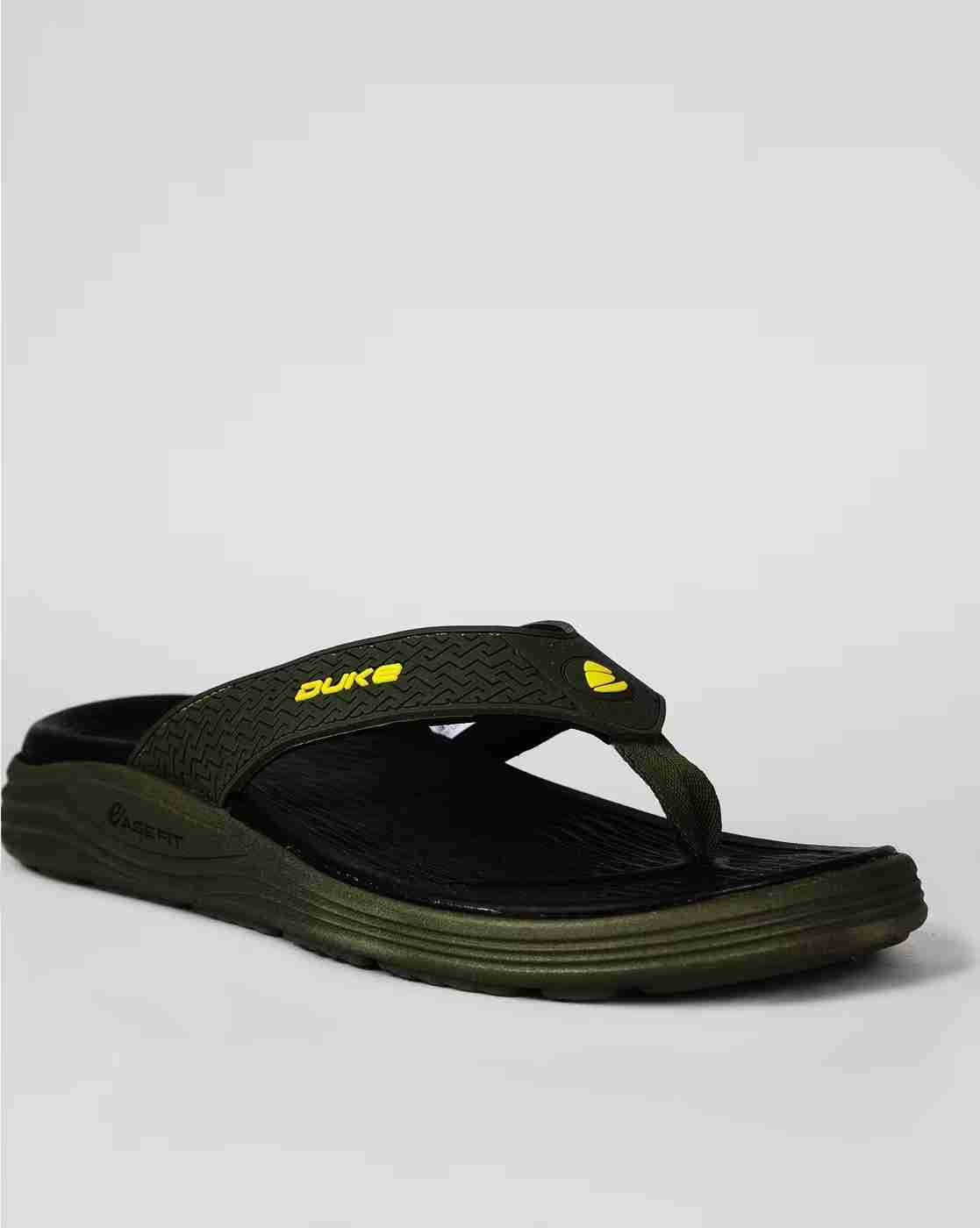 DUKE | Thong Strap Flip-Flops with Brand Applique|5
