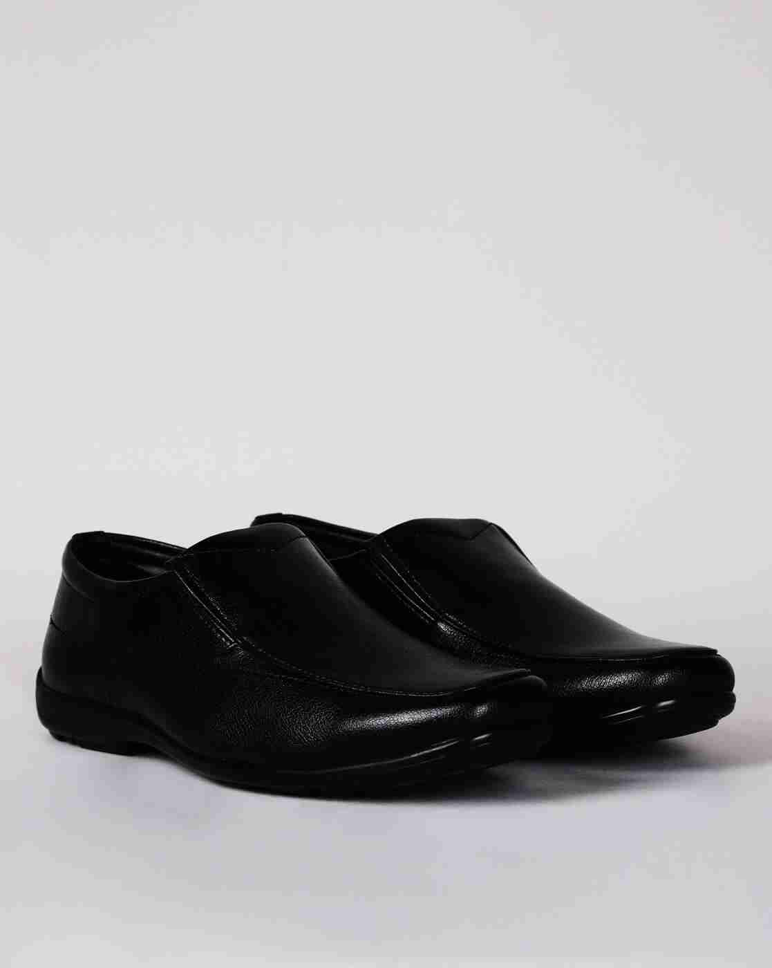 DUKE | Panelled Slip-On Shoes|2