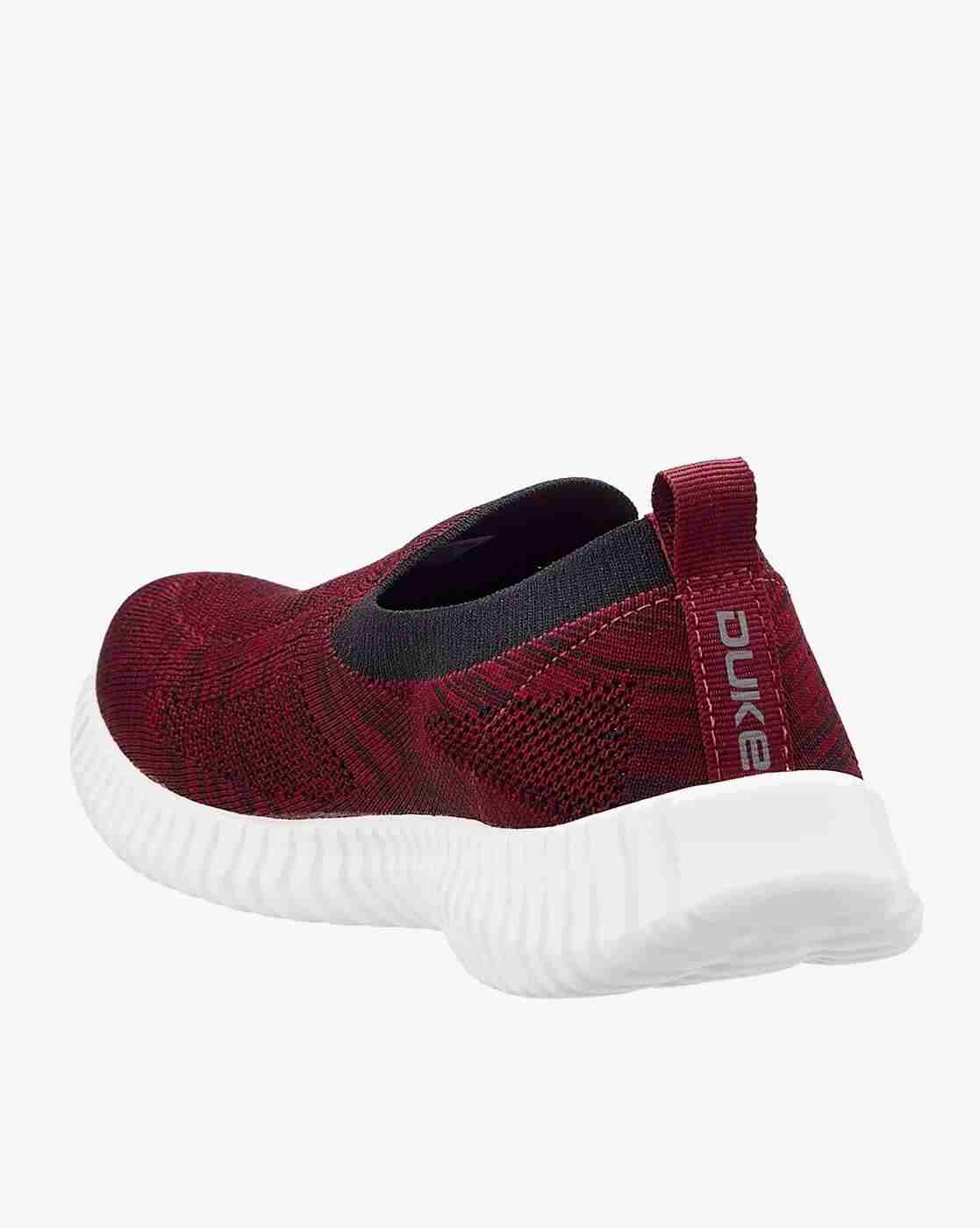 DUKE | Heathered Slip-On Running Shoes|3