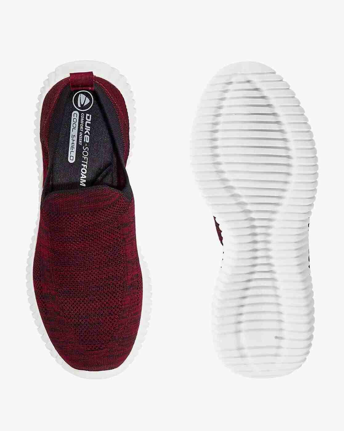 DUKE | Heathered Slip-On Running Shoes|4