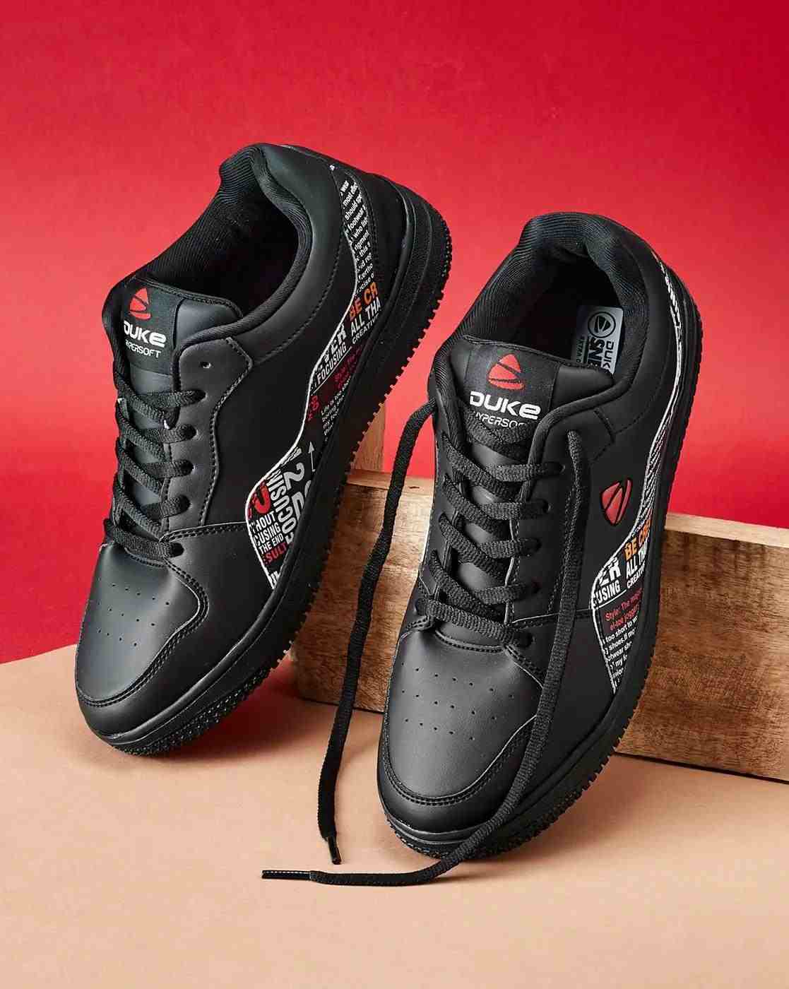 Panelled Lace-Up Sneakers