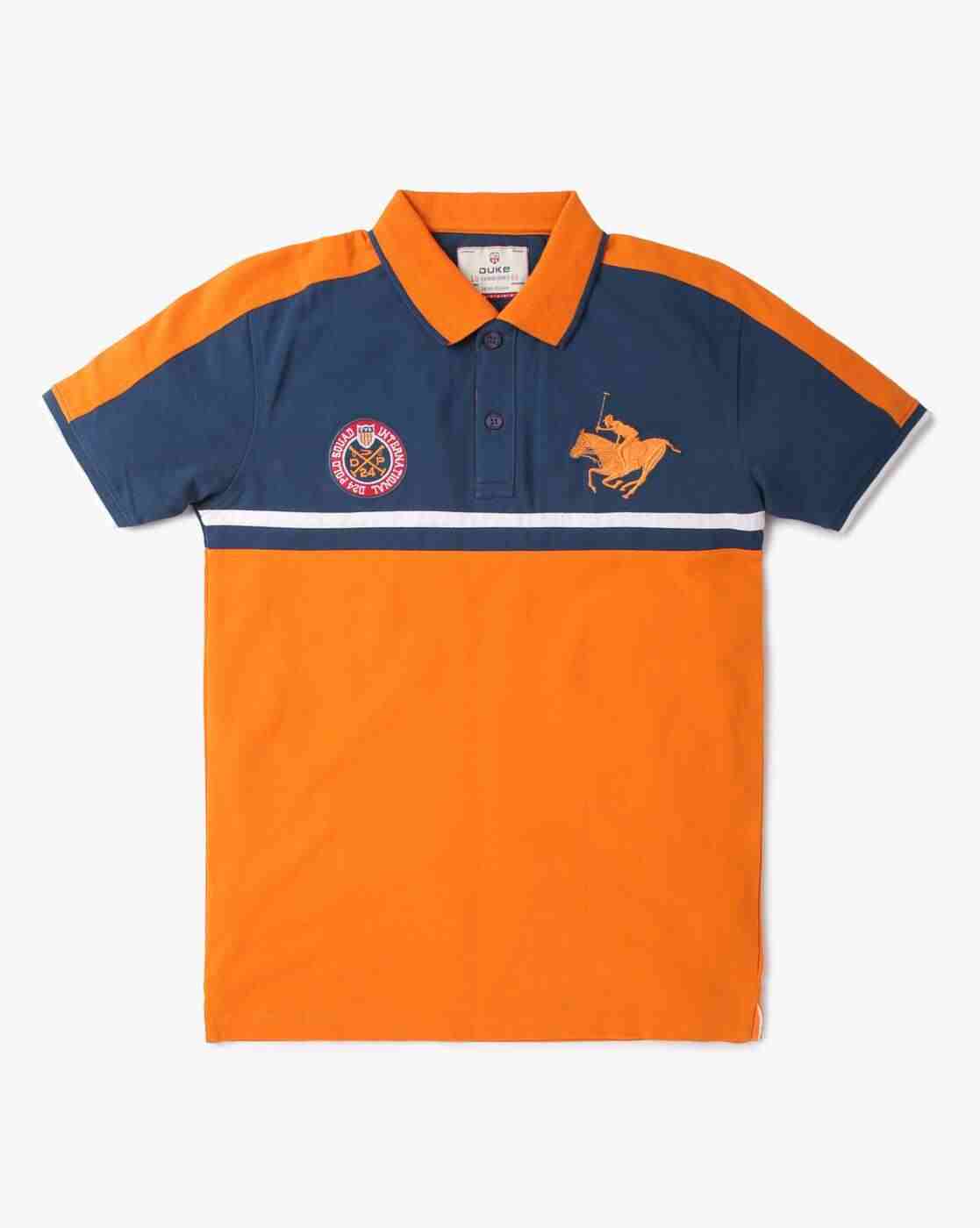 DUKE | Colourblock Polo T-Shirt|0