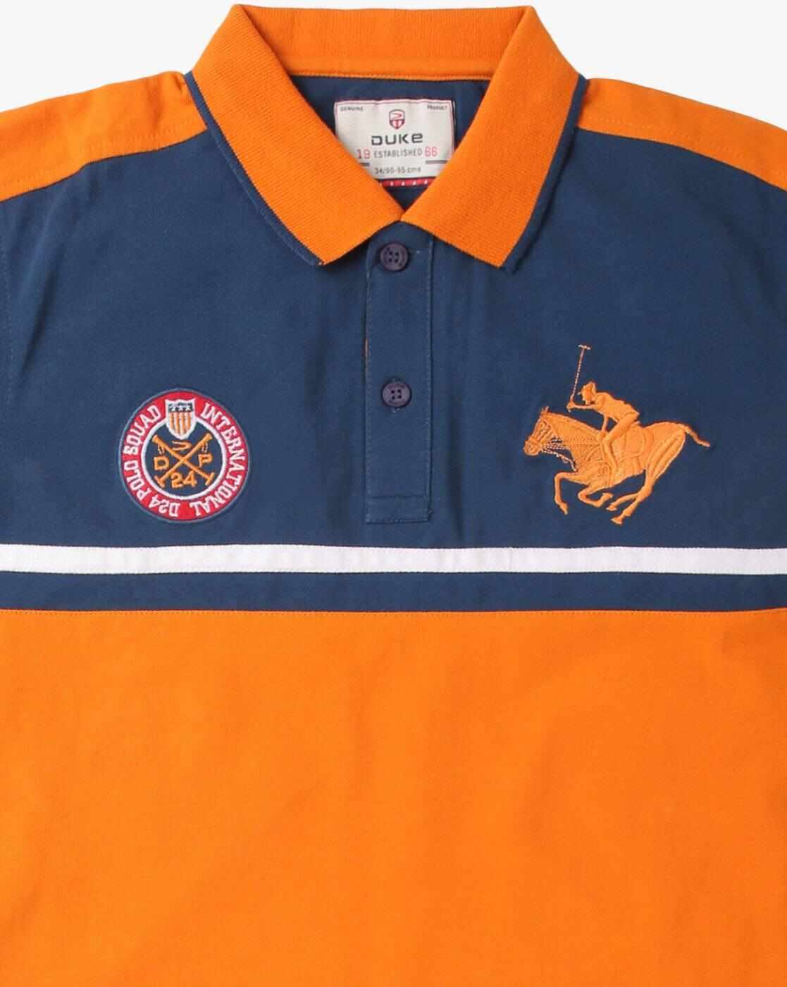 DUKE | Colourblock Polo T-Shirt|2