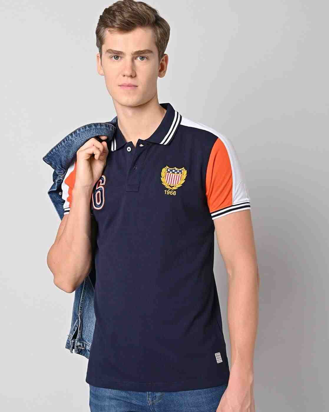 DUKE | Embroidered Slim Fit Polo T-Shirt|0