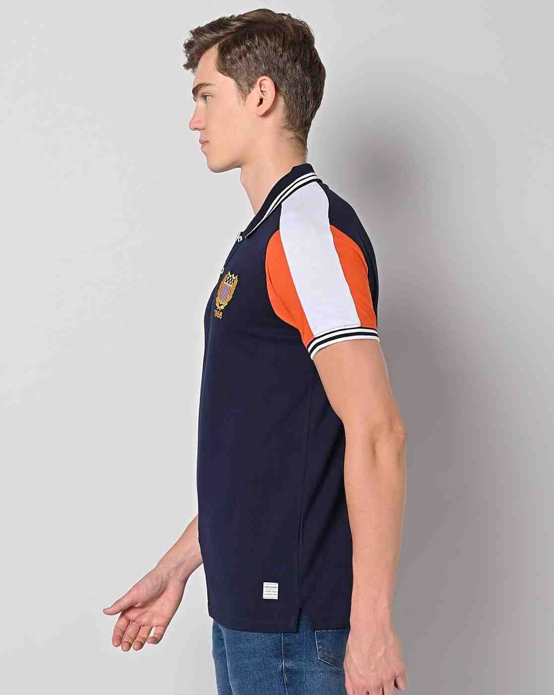 DUKE | Embroidered Slim Fit Polo T-Shirt|1