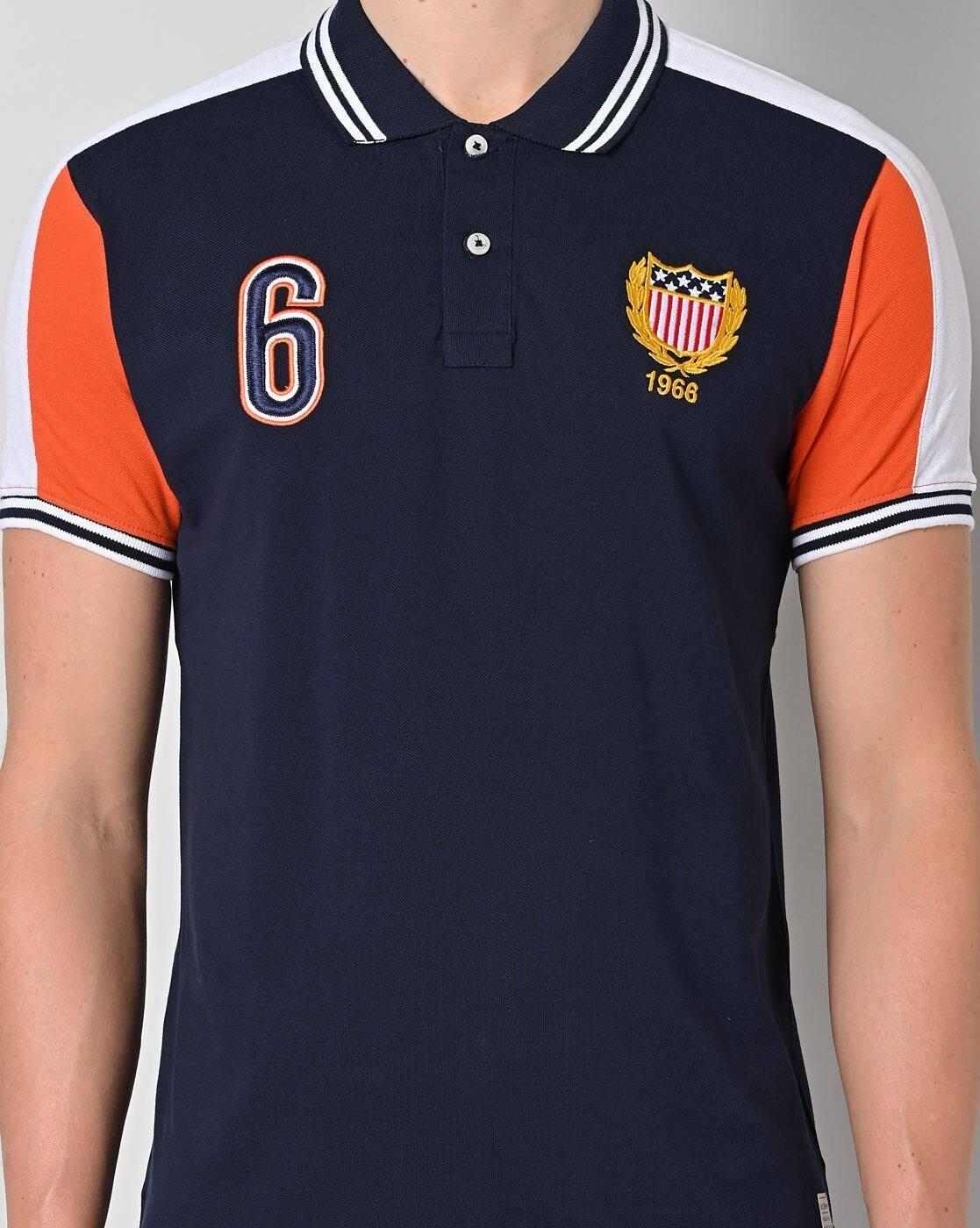 DUKE | Embroidered Slim Fit Polo T-Shirt|3