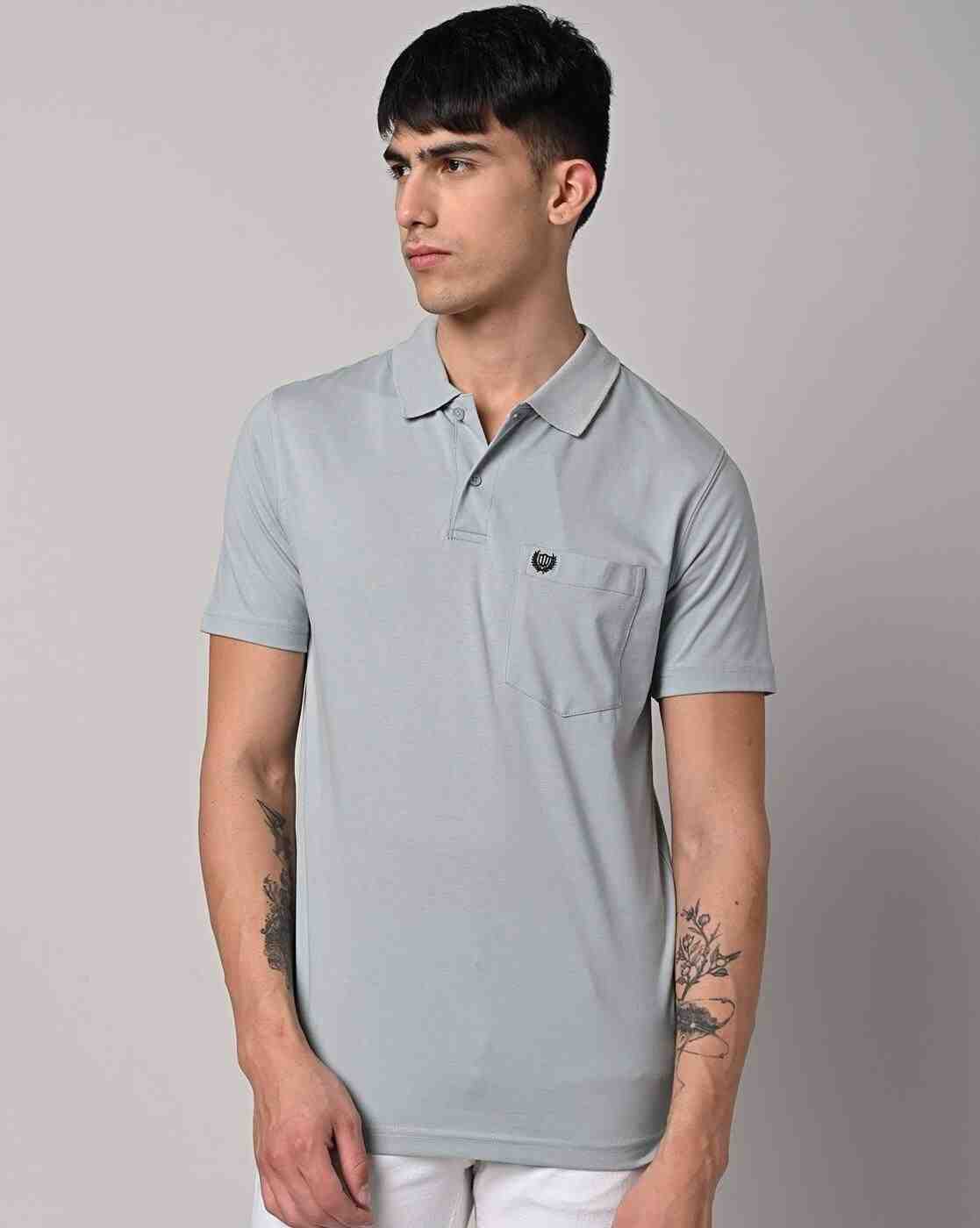 DUKE | Regular Fit Polo T-Shirt with Patch Pocket|0