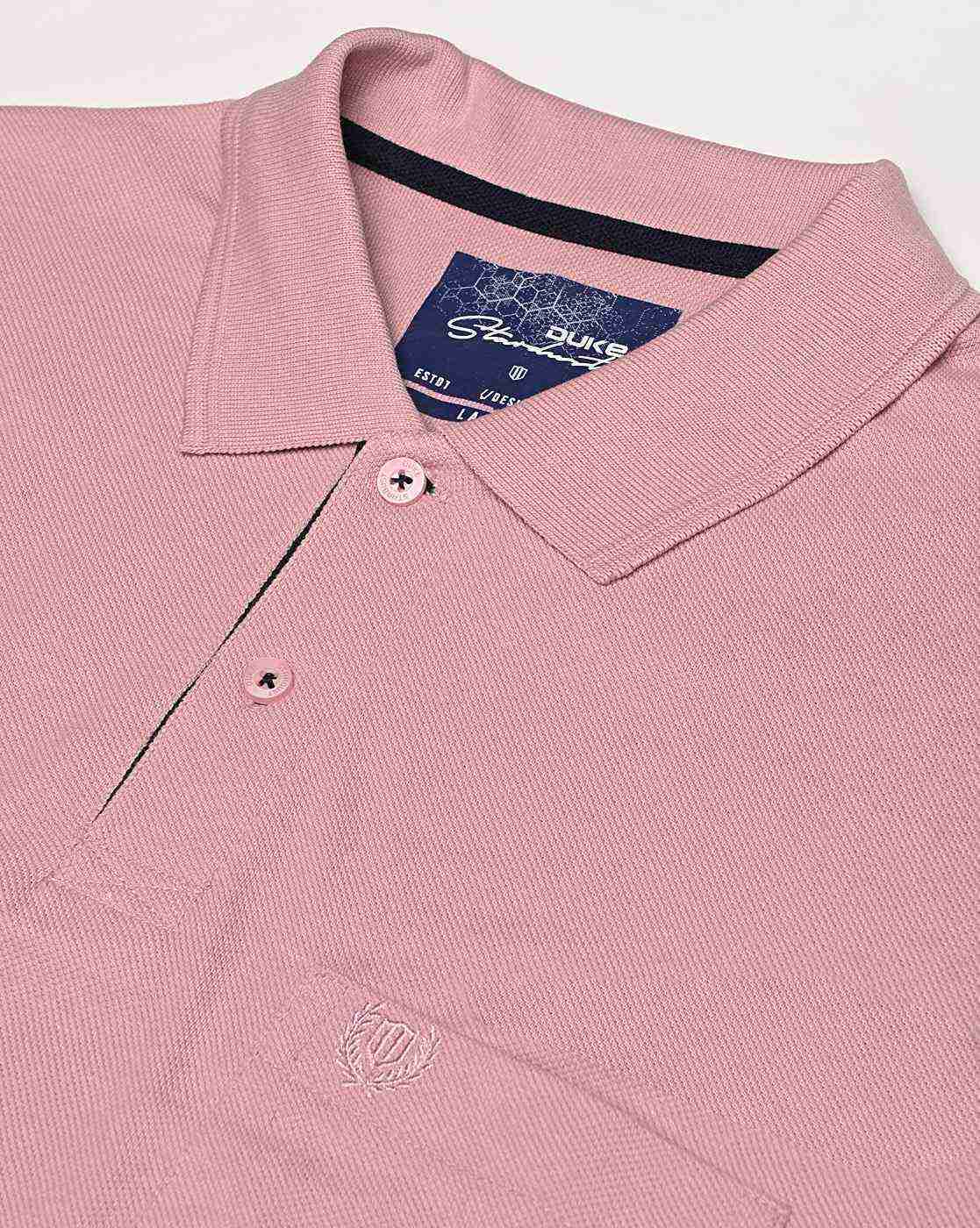DUKE | Regular Fit Polo T-Shirt with Patch Pocket|4
