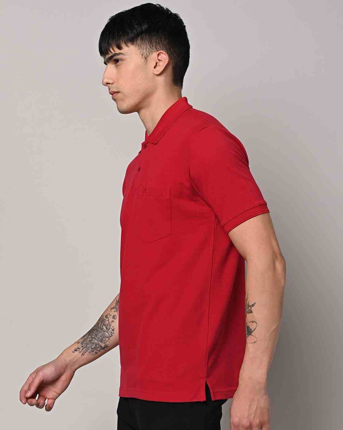 DUKE | Regular Fit Polo T-Shirt with Patch Pocket|1