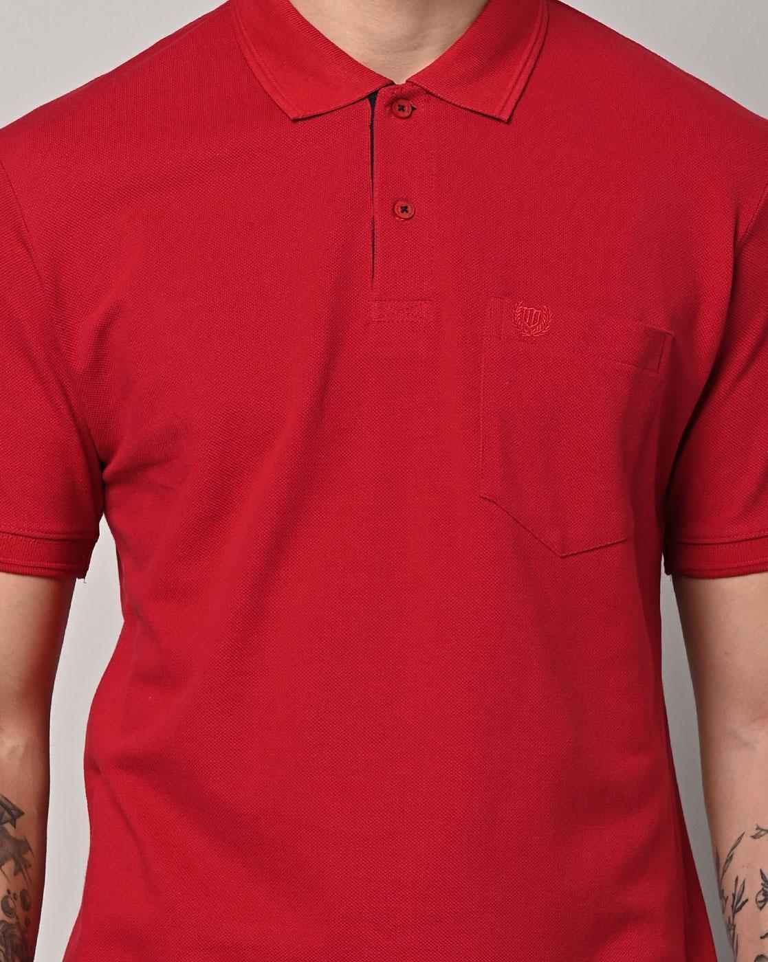 DUKE | Regular Fit Polo T-Shirt with Patch Pocket|3